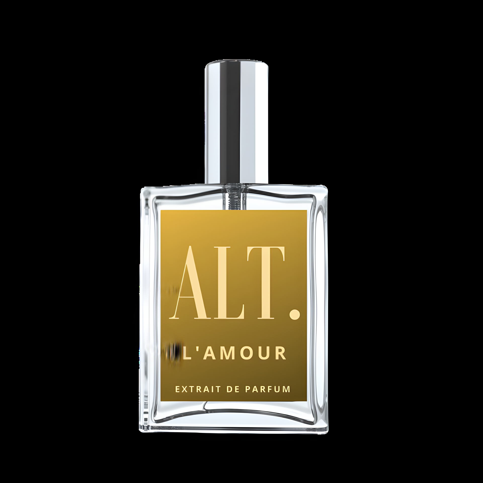 L'amour by ALT. Fragrances perfume bottle