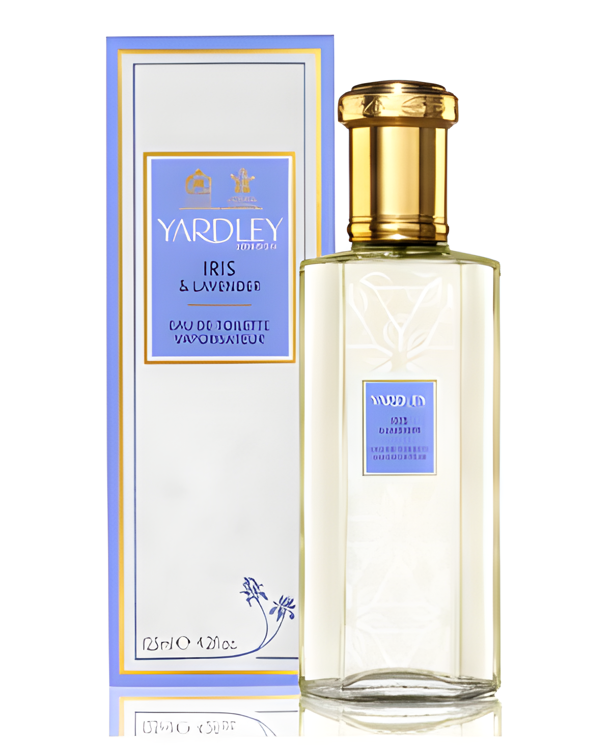 Iris and Lavender by Yardley perfume bottle