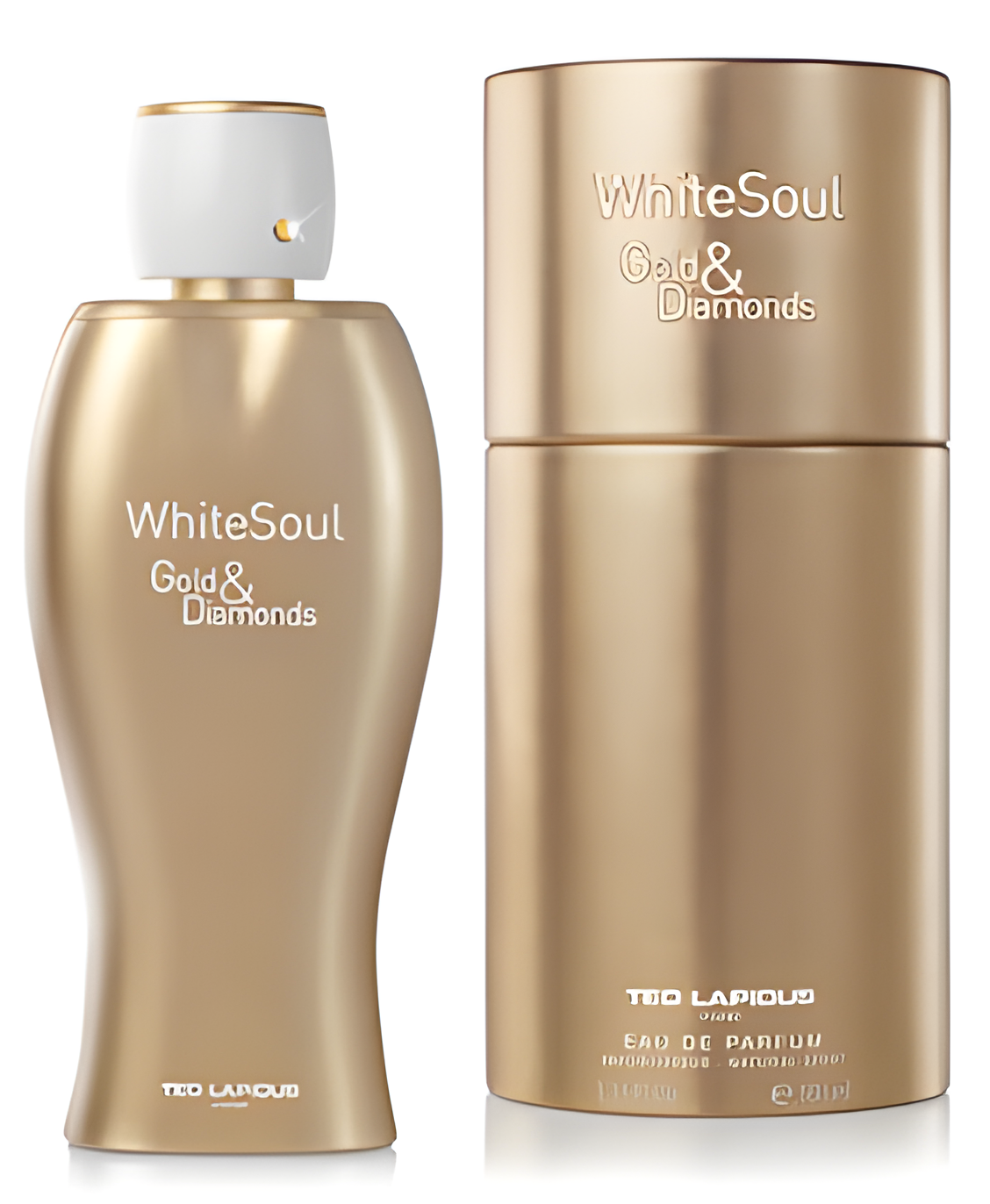 White Soul Gold & Diamonds by Ted Lapidus perfume bottle