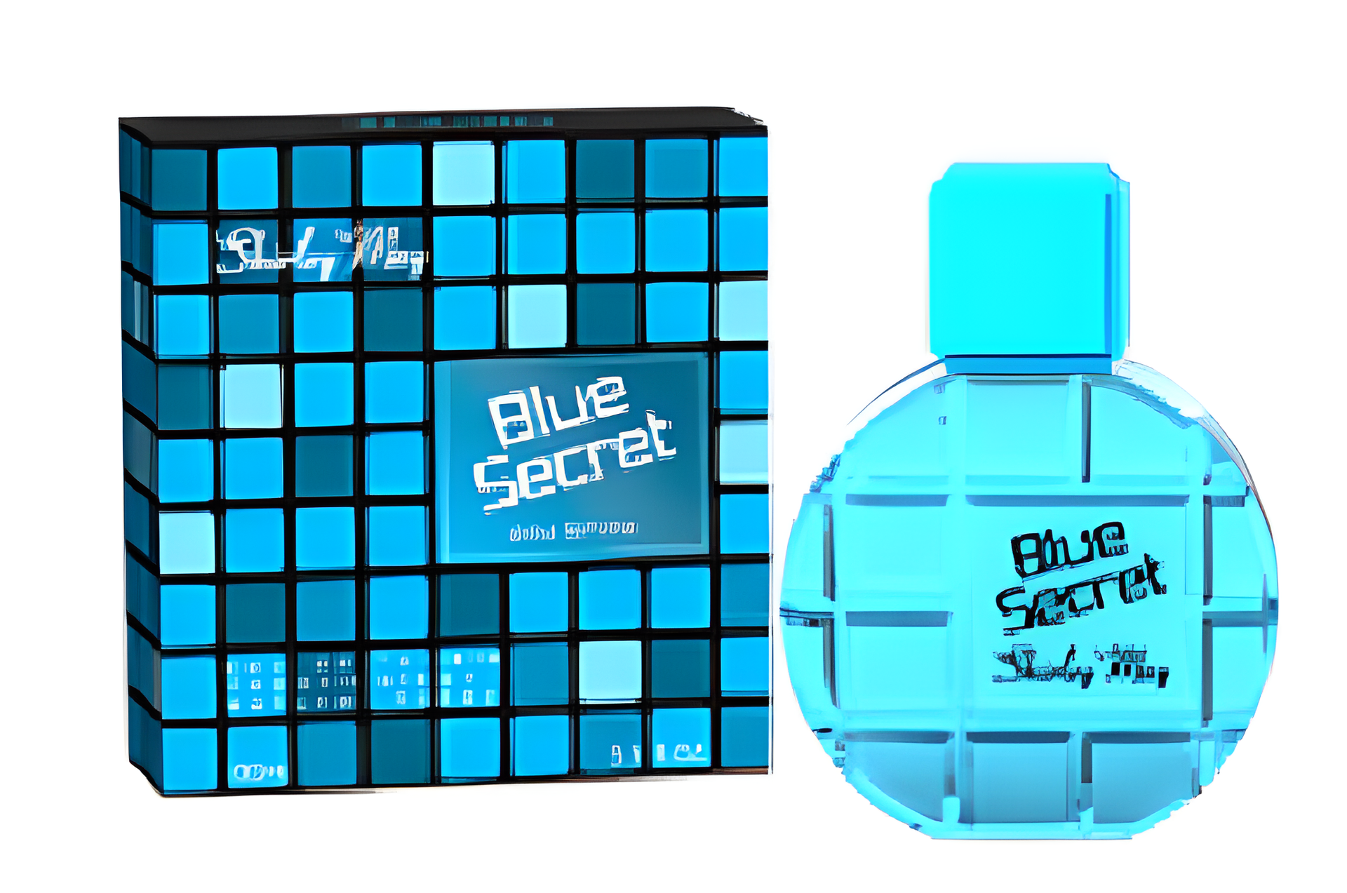 Blue Secret by Shirley May perfume bottle