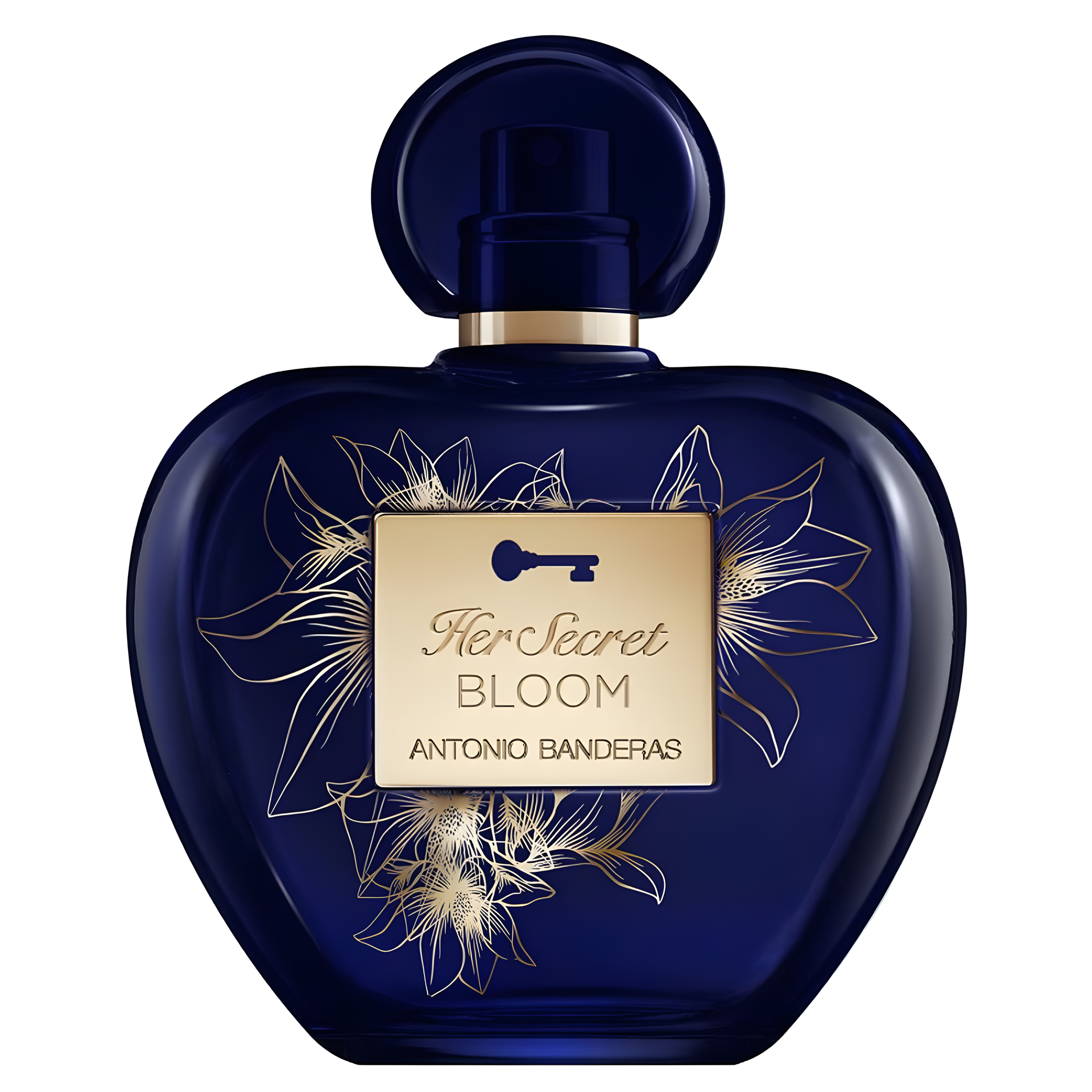 Her Secret Bloom by Antonio Banderas perfume bottle