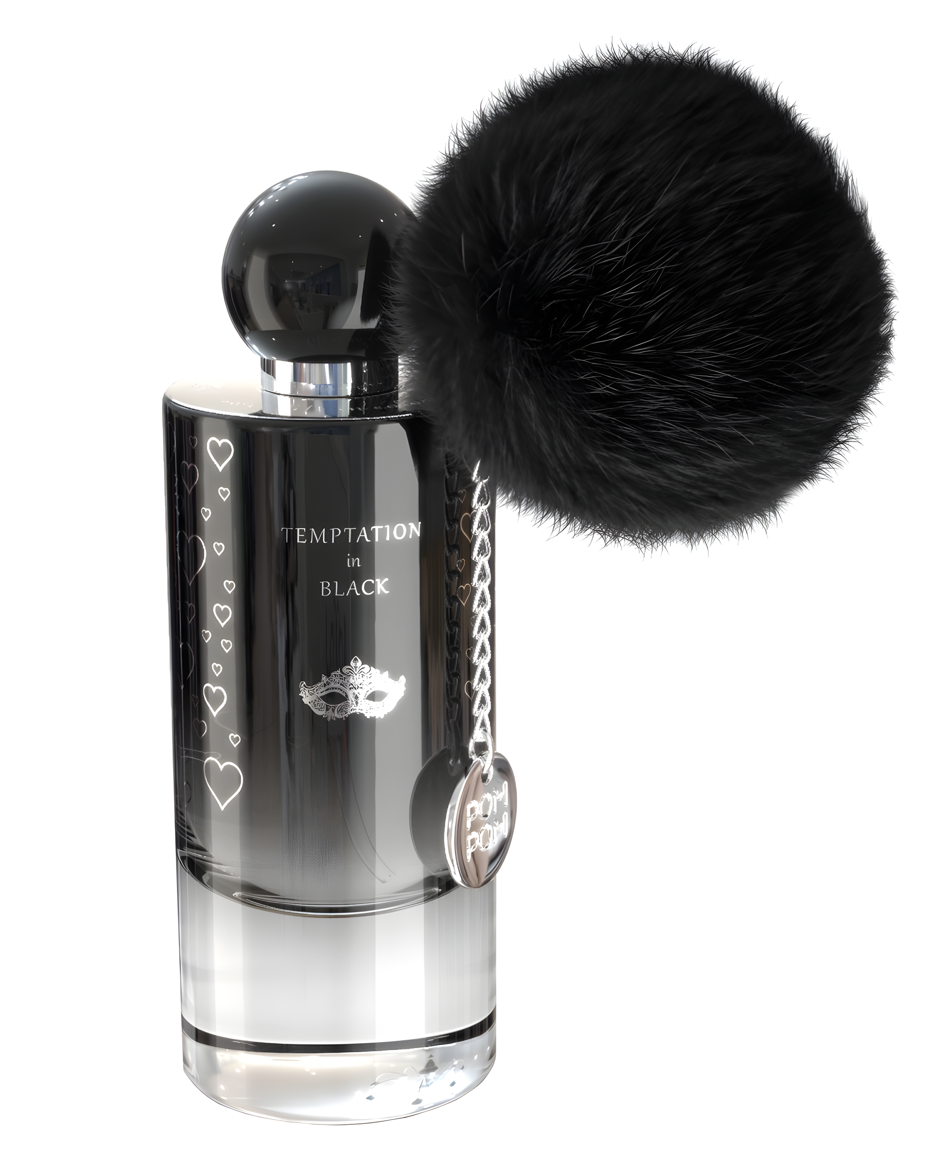 Temptation in Black by Pom Pom Collection perfume bottle