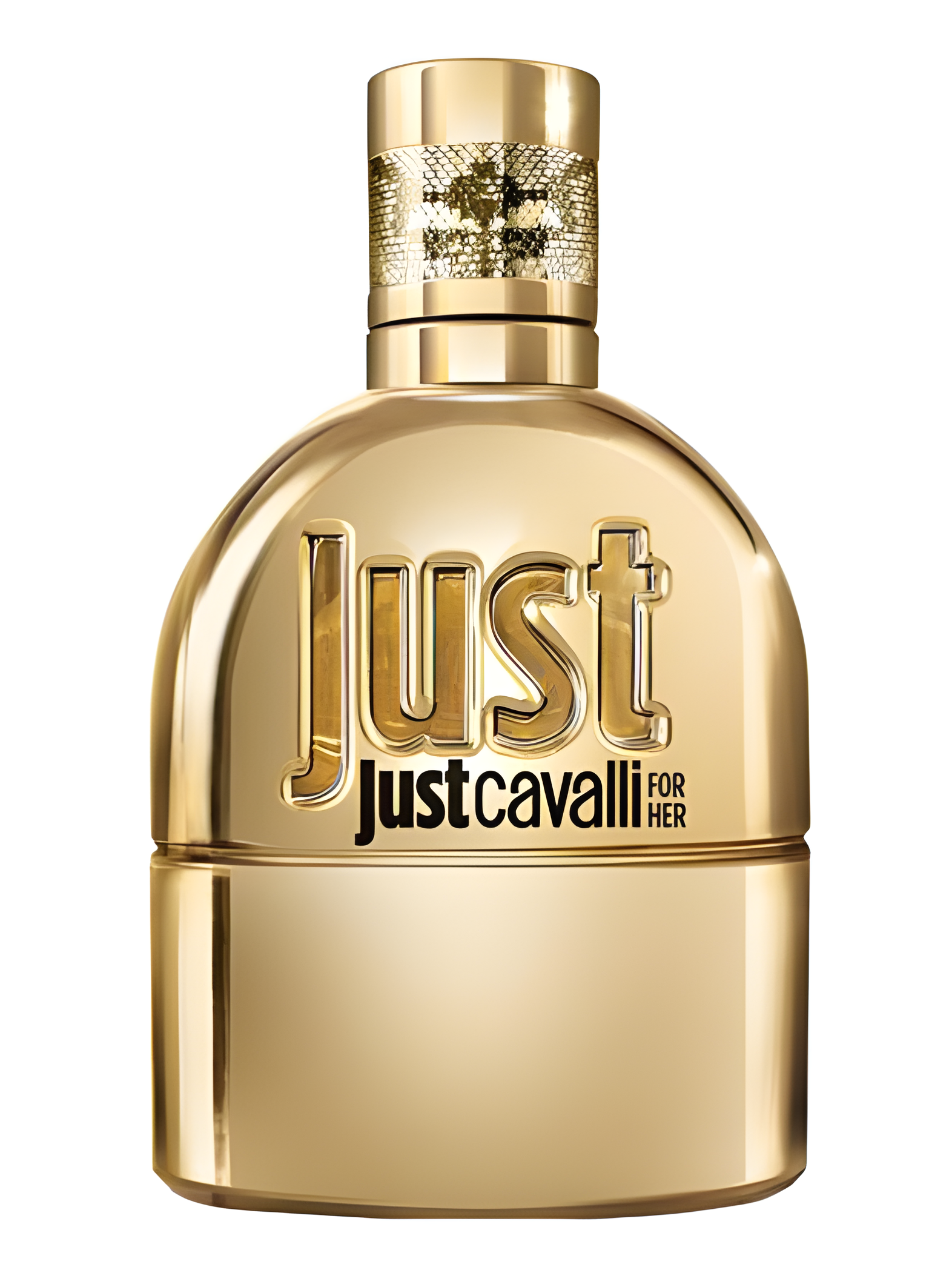 Just Cavalli Gold for Her by Roberto Cavalli perfume bottle
