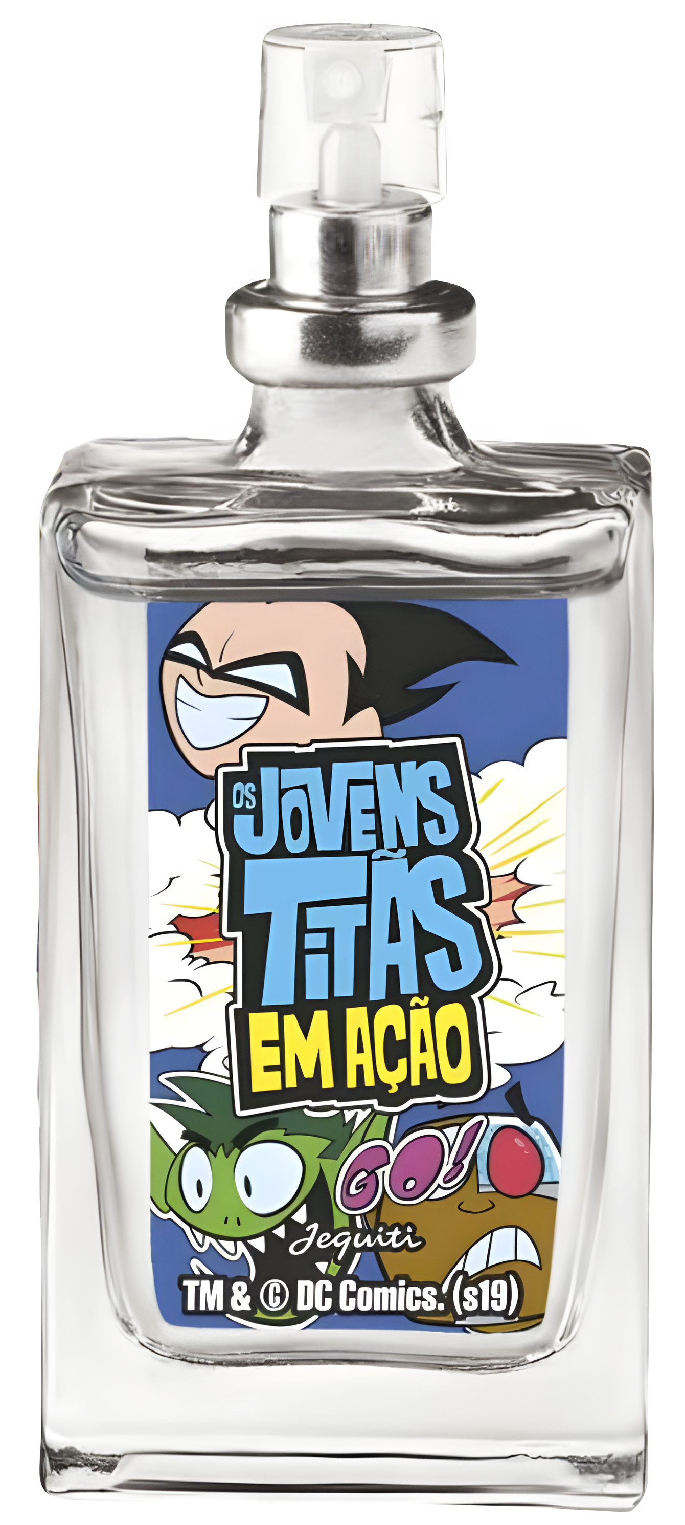 Os Jovens Titãs Em ação by Jequiti perfume bottle