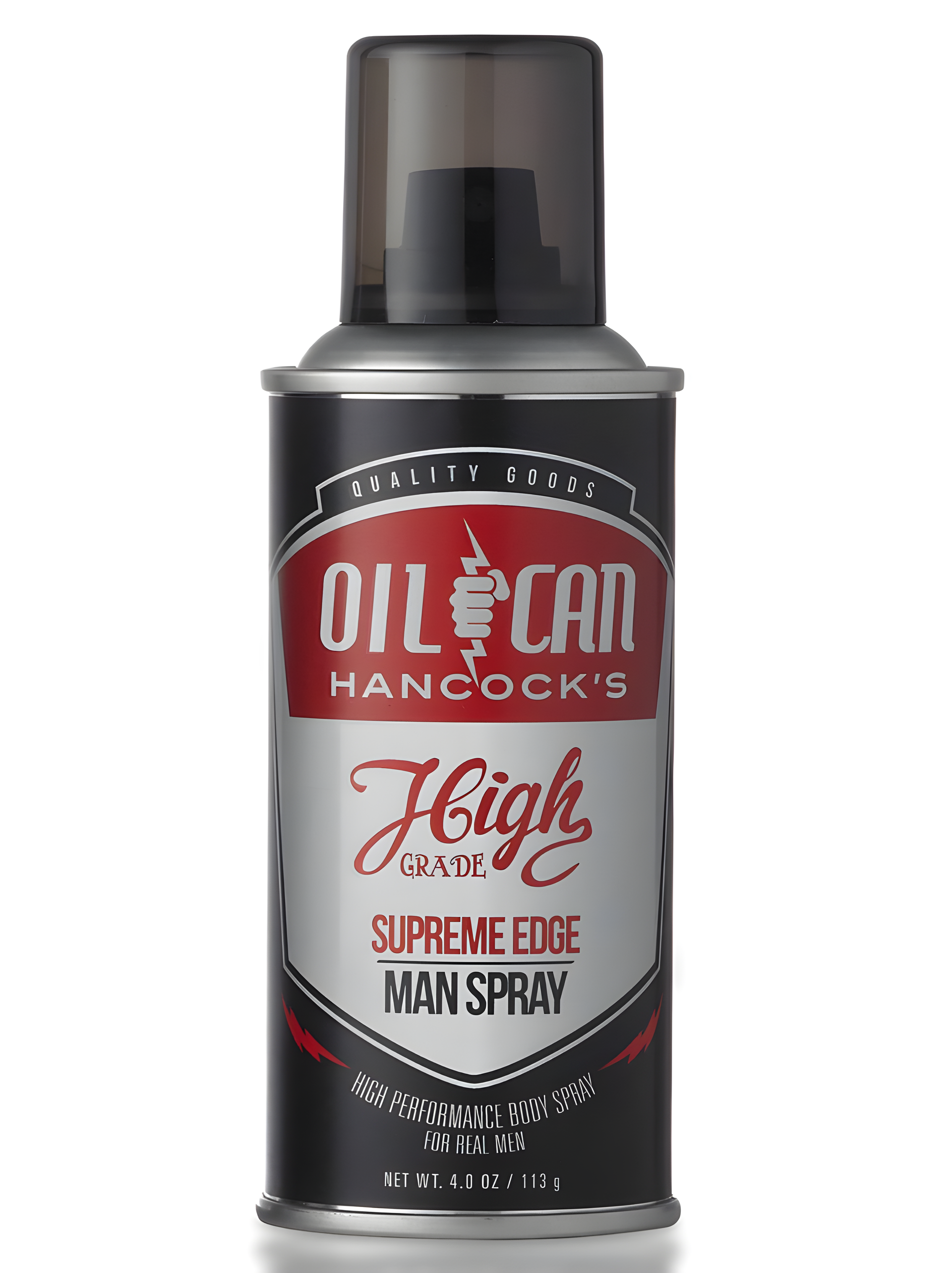 Oil Can Hancock's Supreme Edge by Tru Fragrances perfume bottle