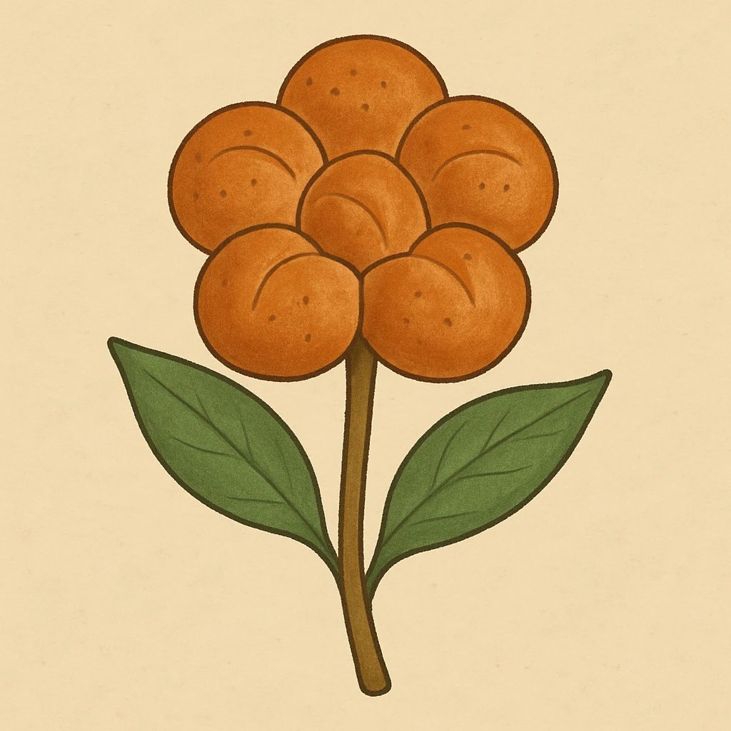 Picture of Bread Flower note