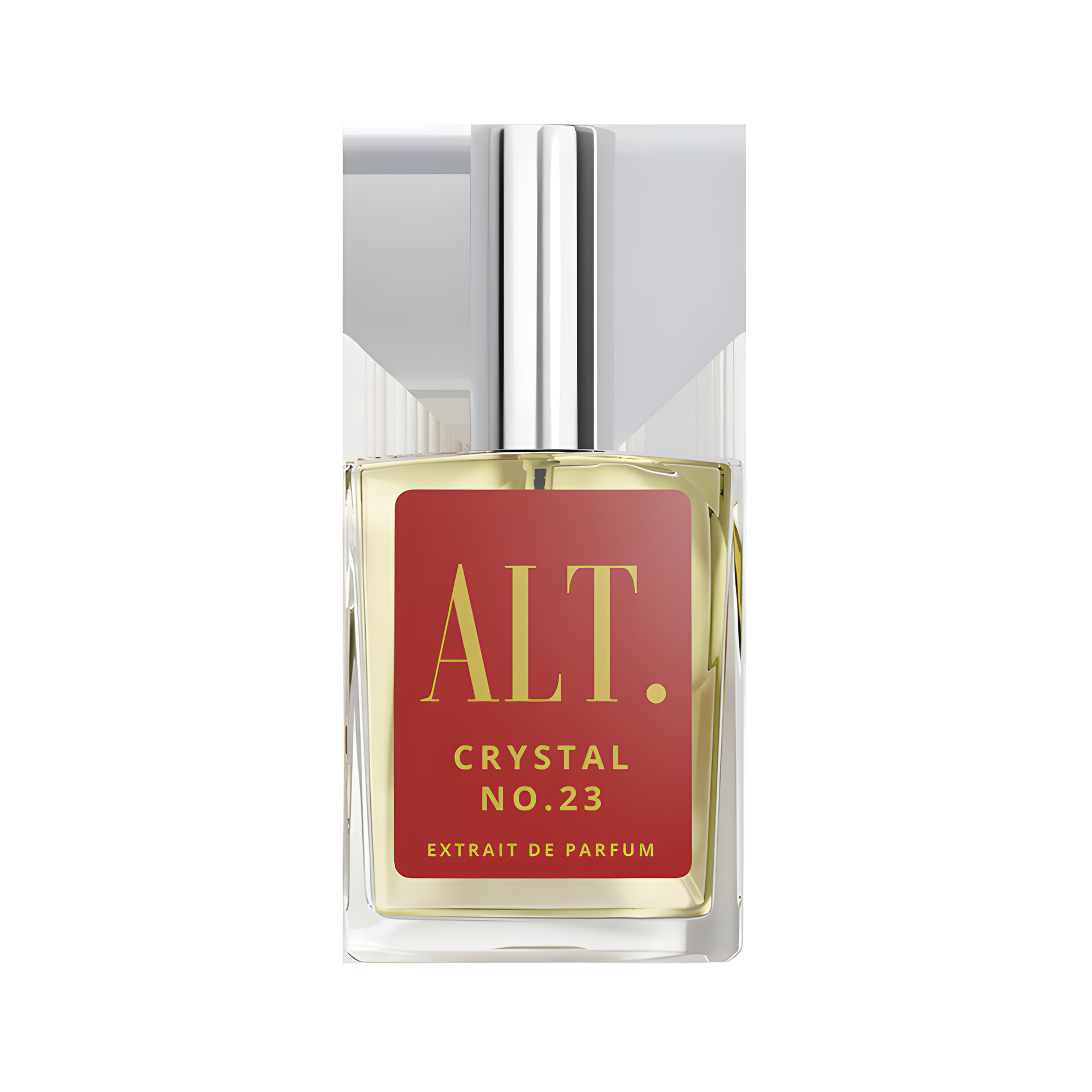 Crystal by ALT. Fragrances perfume bottle