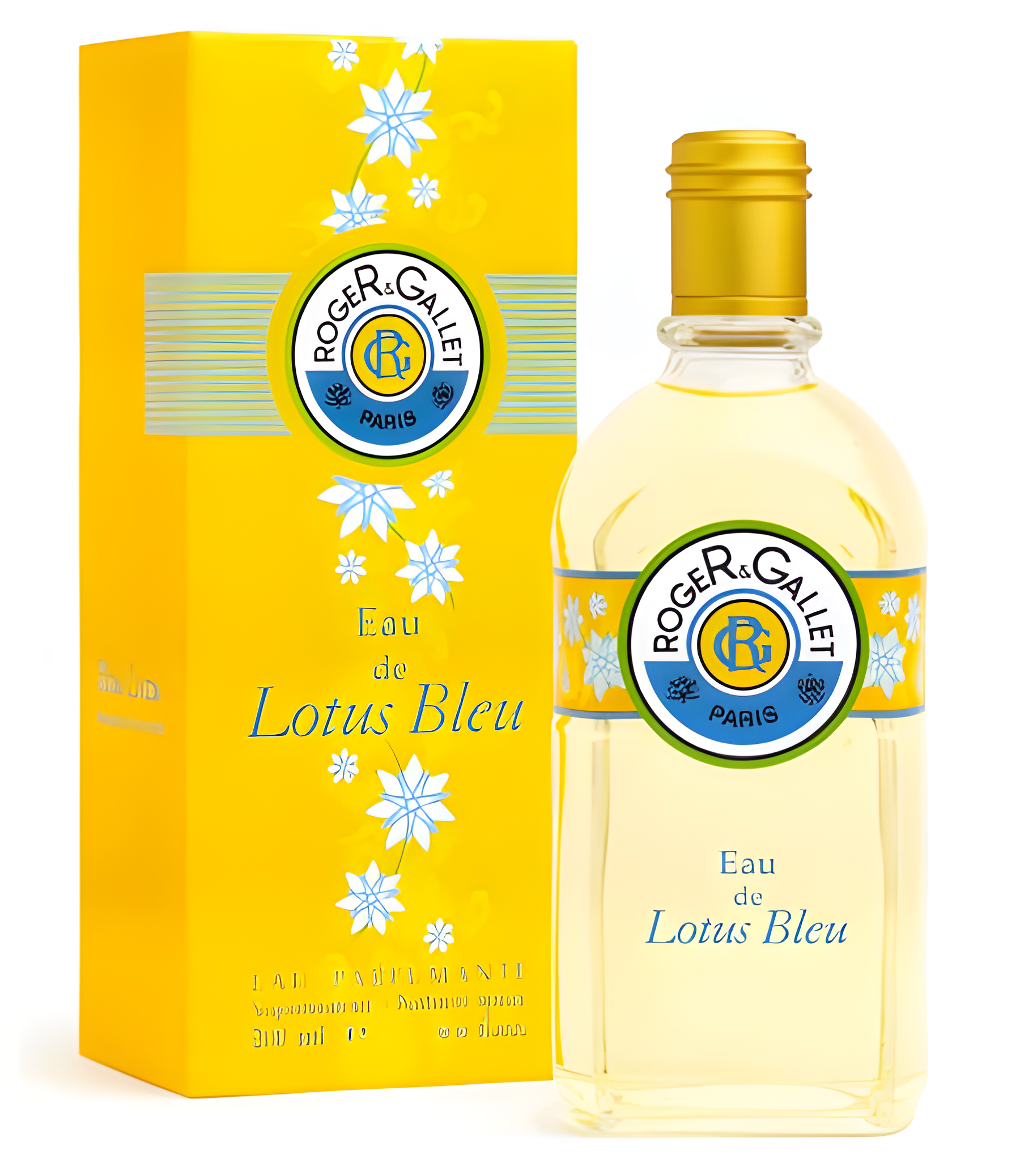 Eau de Lotus Bleu by Roger & Gallet perfume bottle