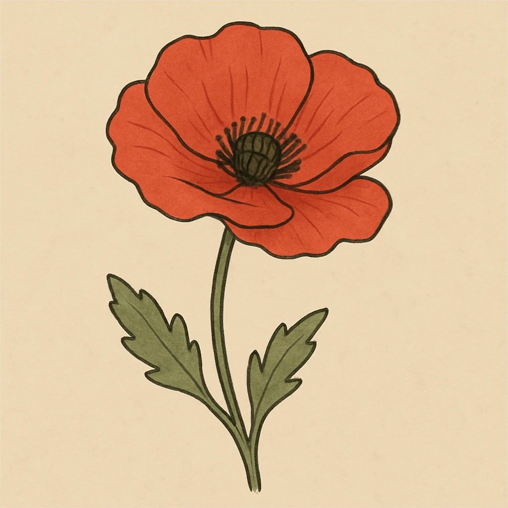 Picture of Poppy note