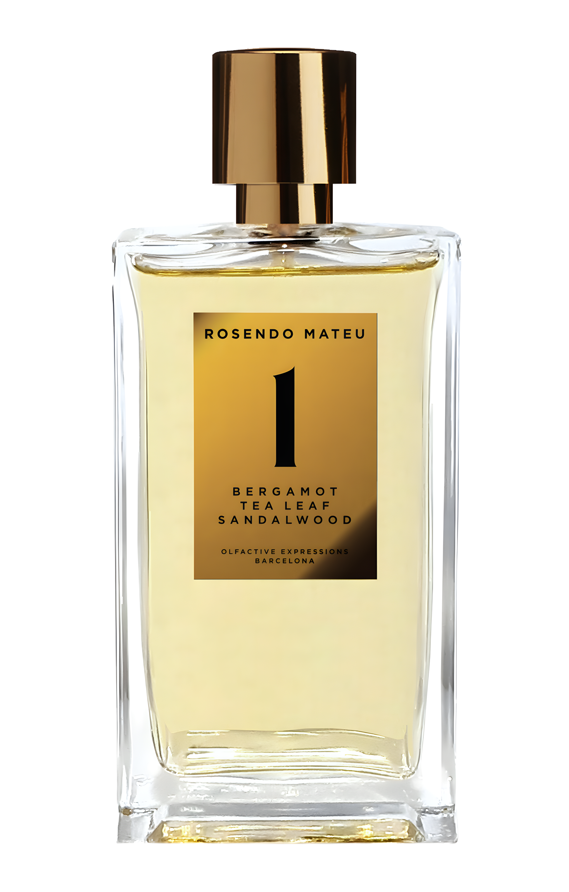 Rosendo Mateu Nº 1 Bergamot, Tea Leaf, Sandalwood by Rosendo Mateu Olfactive Expressions perfume bottle