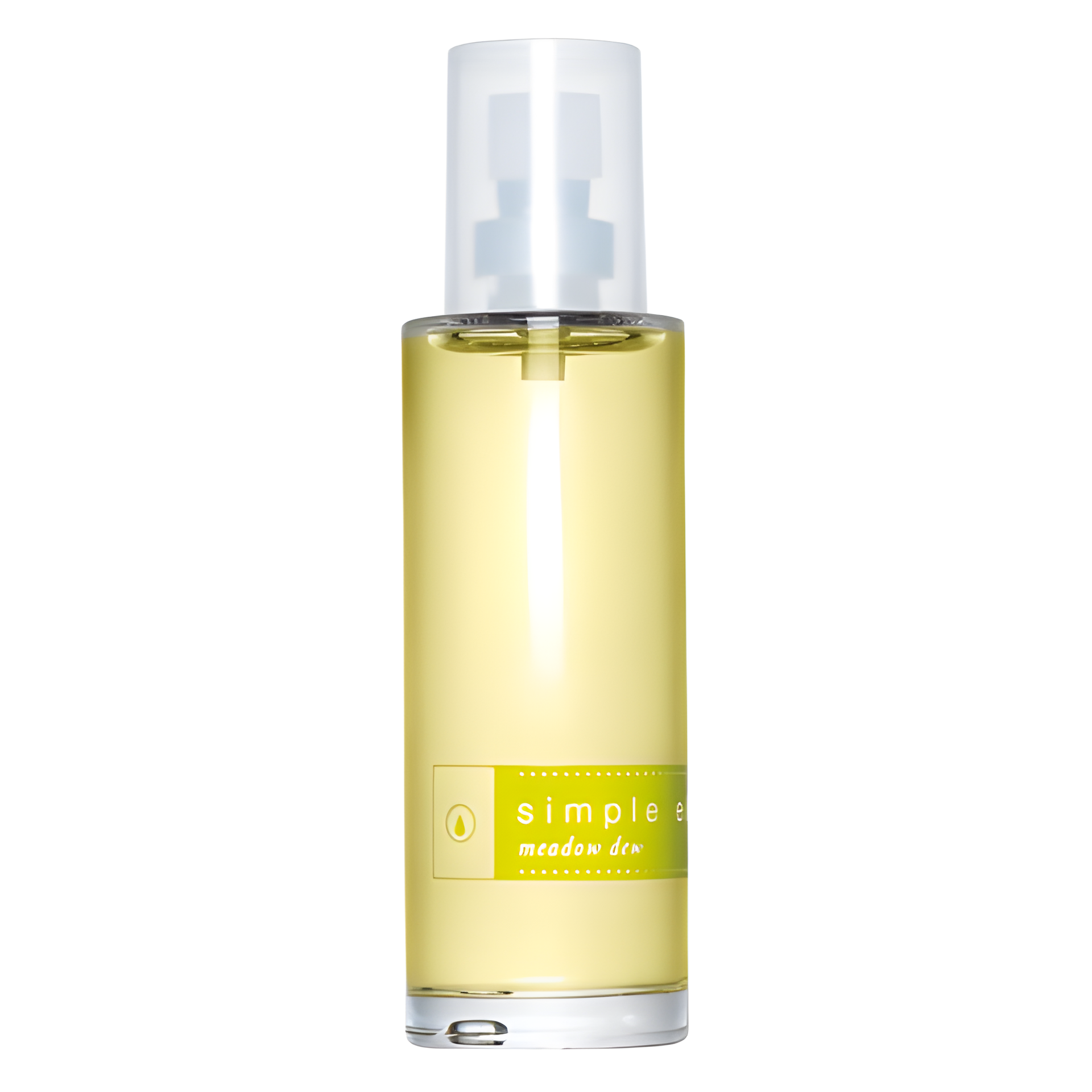 Simple Elements Meadow Dew by Avon perfume bottle