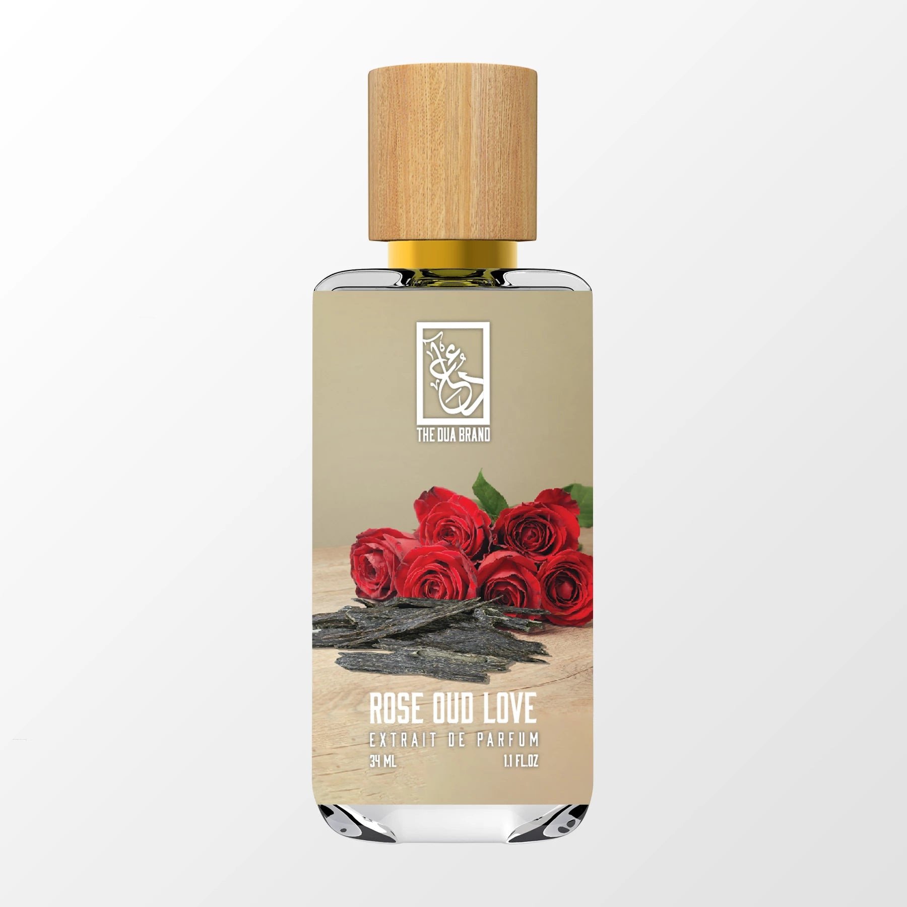 Rose Oud Love by The Dua Brand perfume bottle