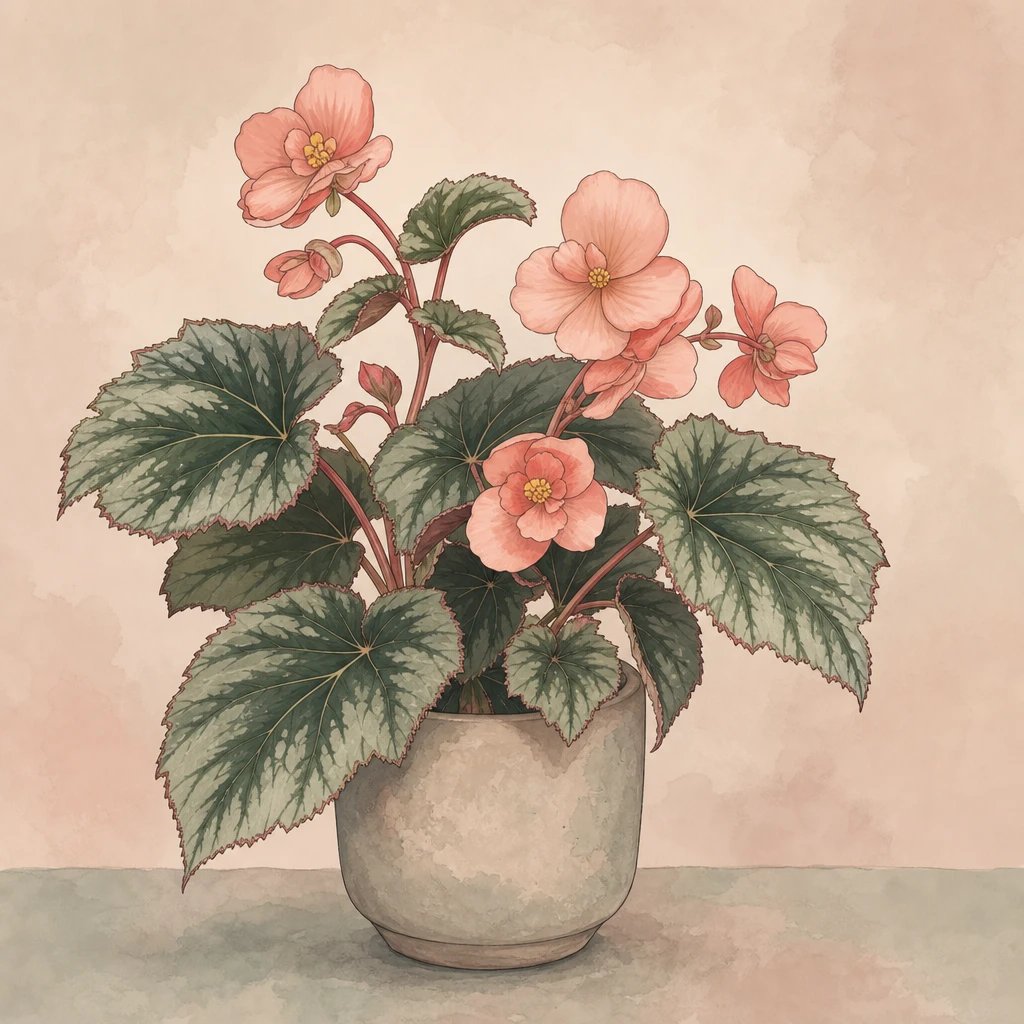 Picture of Begonia note