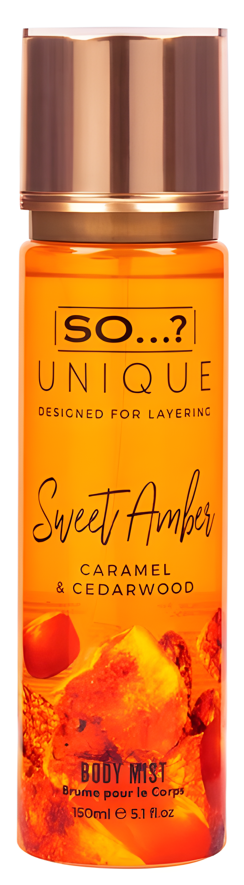 Sweet Amber Caramel & Cedarwood by So...? perfume bottle