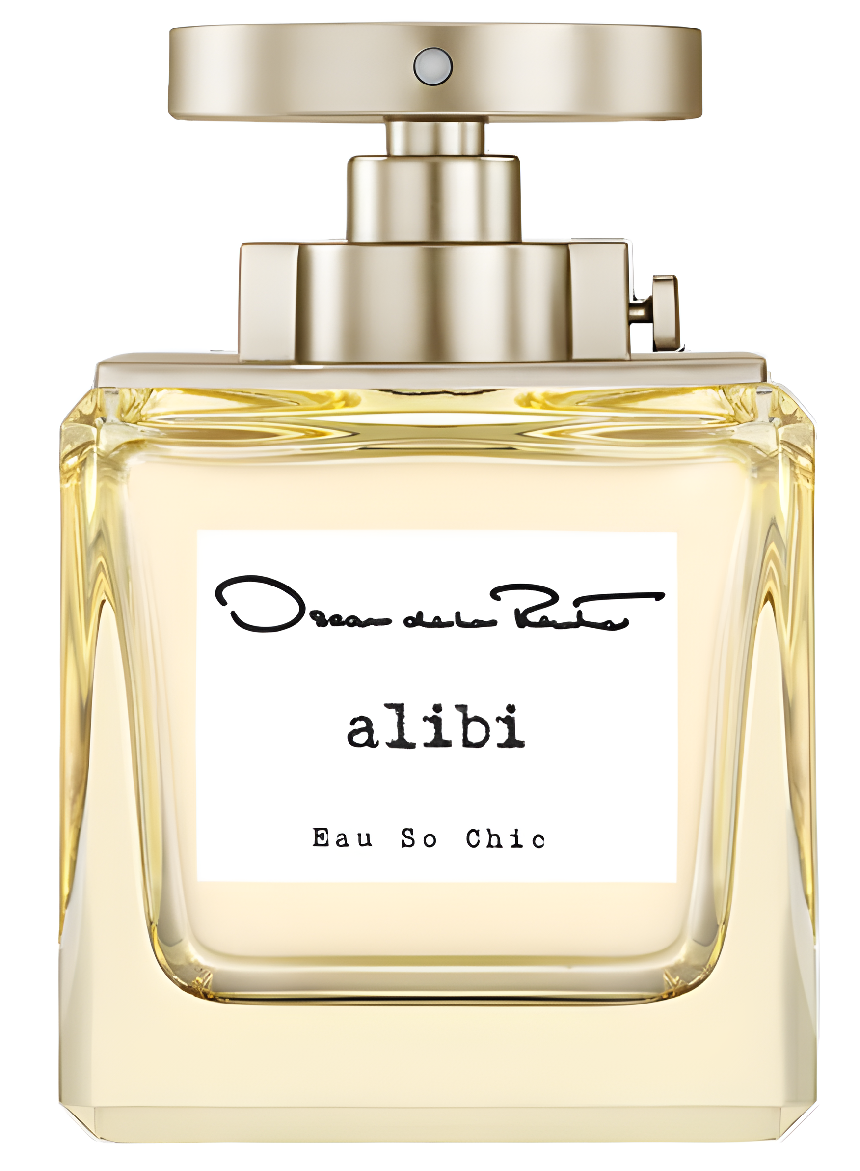 Alibi Eau So Chic by Oscar de la Renta perfume bottle