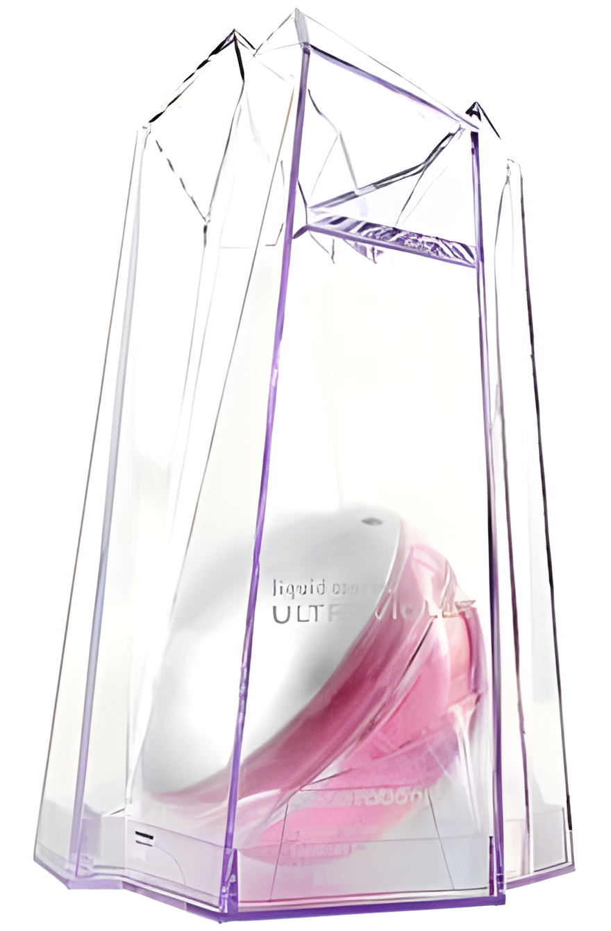 Ultraviolet Liquid Crystal Woman by Rabanne perfume bottle