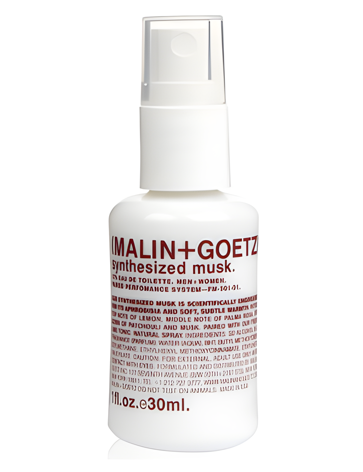 Synthesized Musk by Malin+Goetz perfume bottle