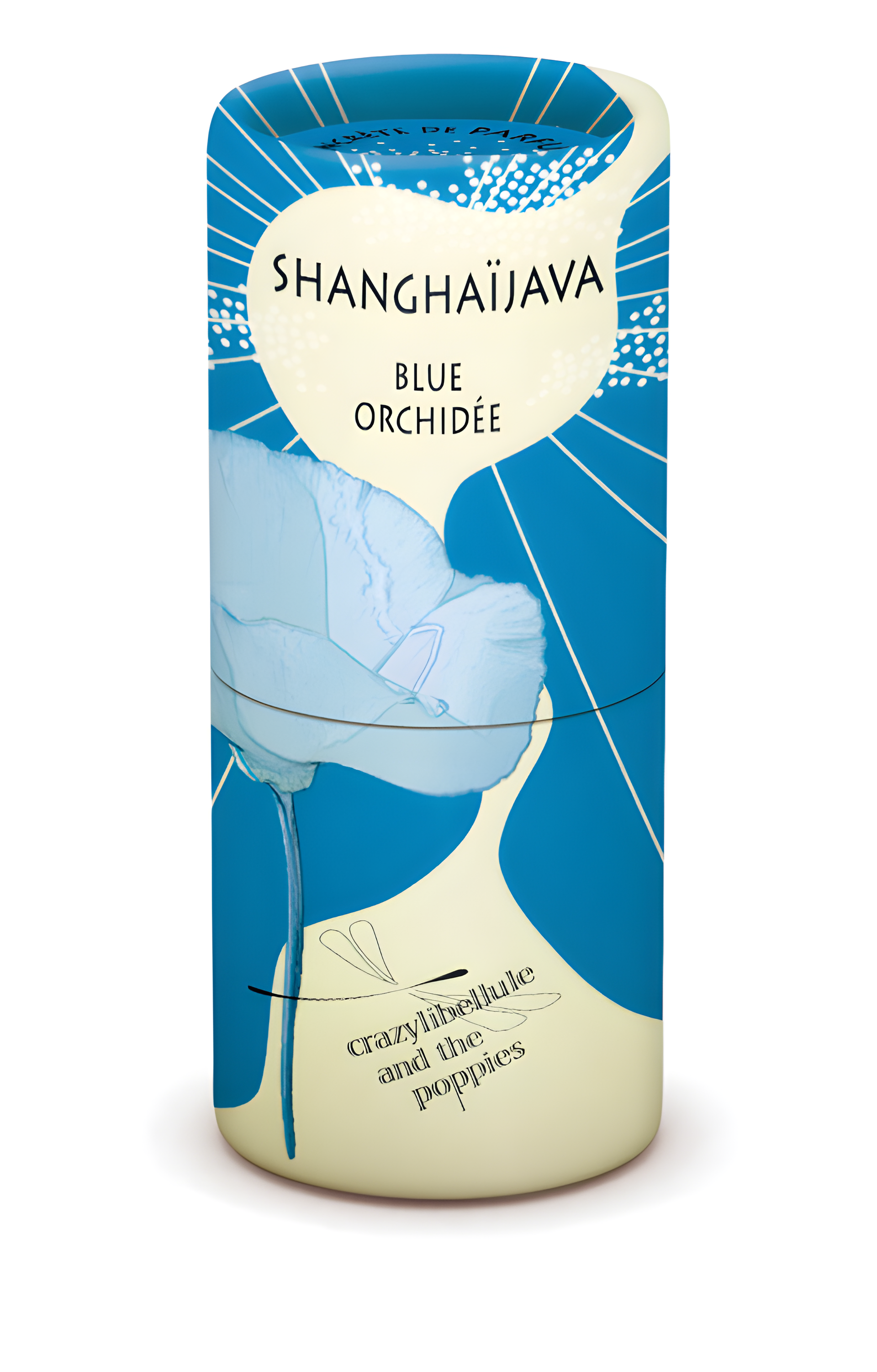 ShanghaiJava Blue Orchidee by Crazylibellule and the Poppies perfume bottle