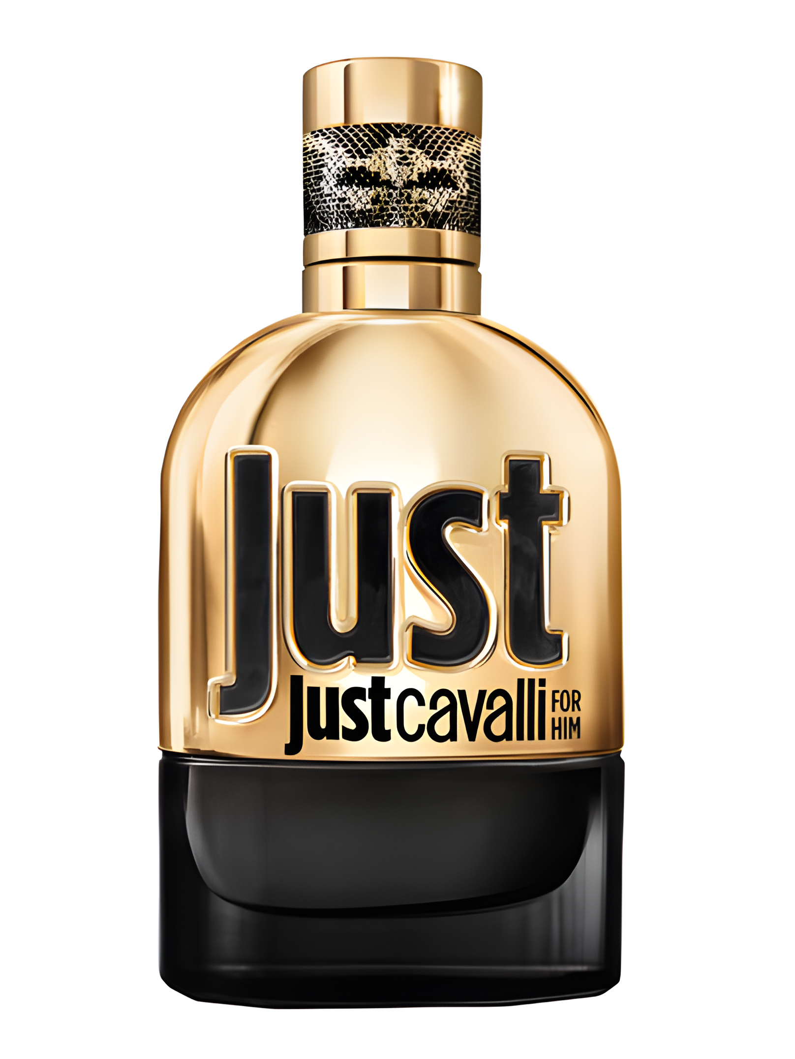 Just Cavalli Gold for Him by Roberto Cavalli perfume bottle