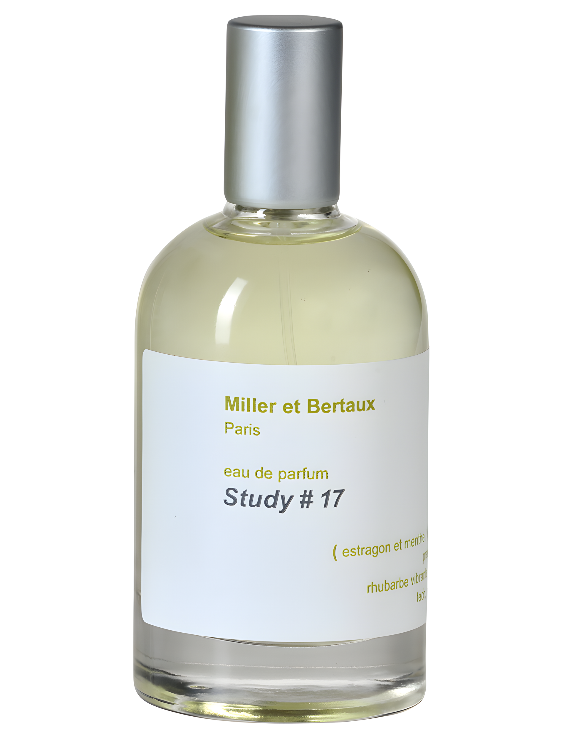 Study No. 17 by Miller et Bertaux perfume bottle