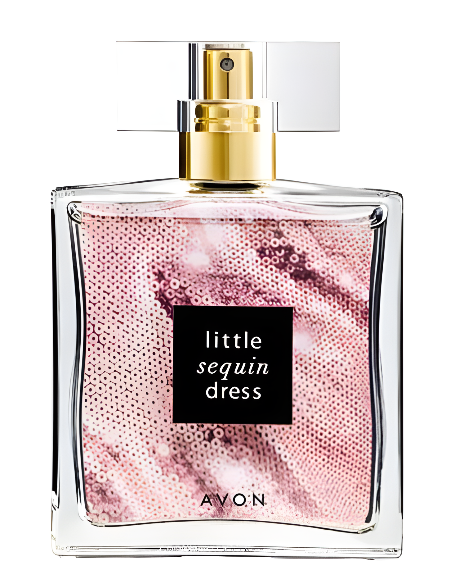 Little Sequin Dress by Avon perfume bottle
