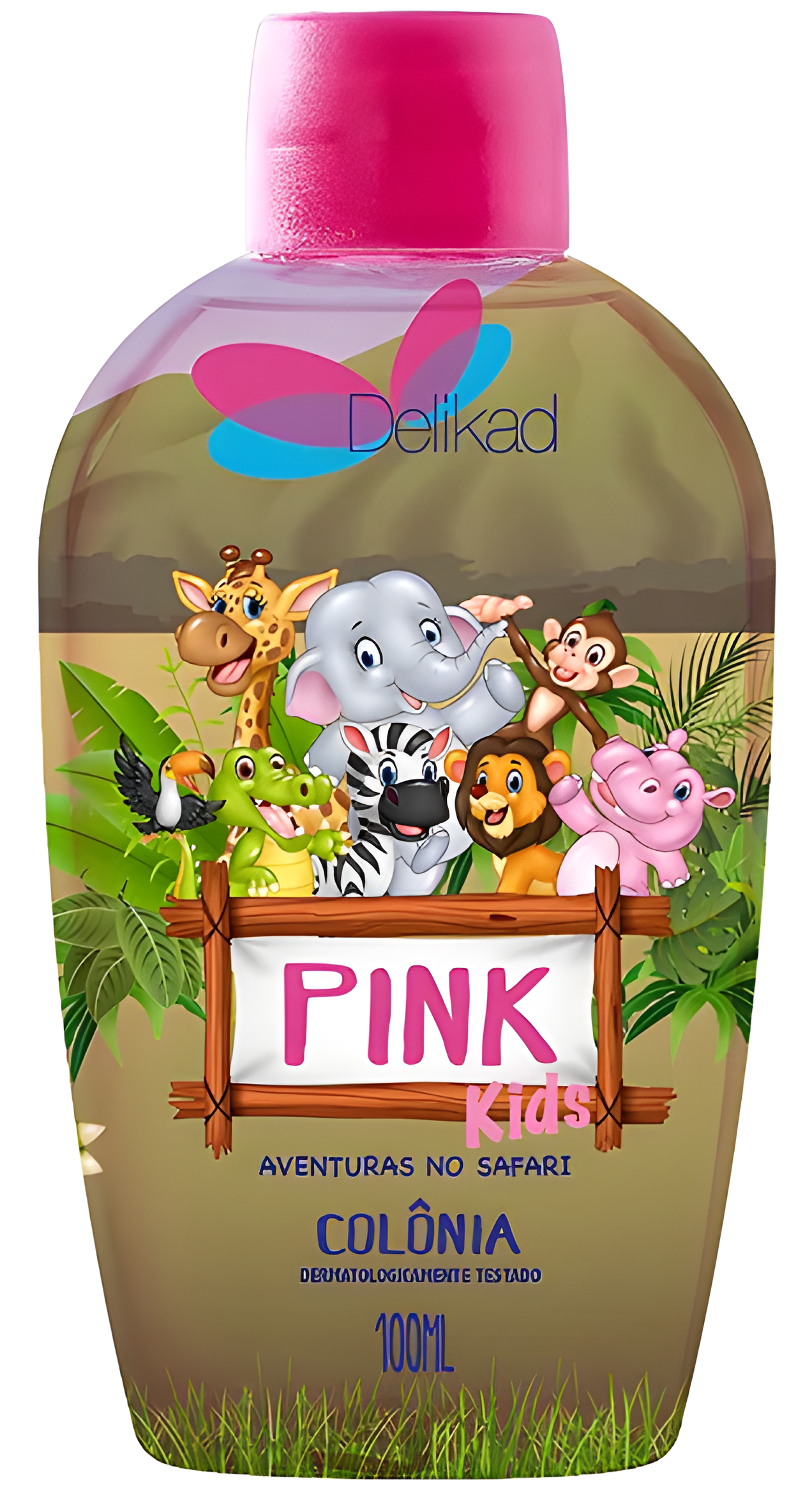 Aventuras No Safari Pink Kids by Delikad perfume bottle