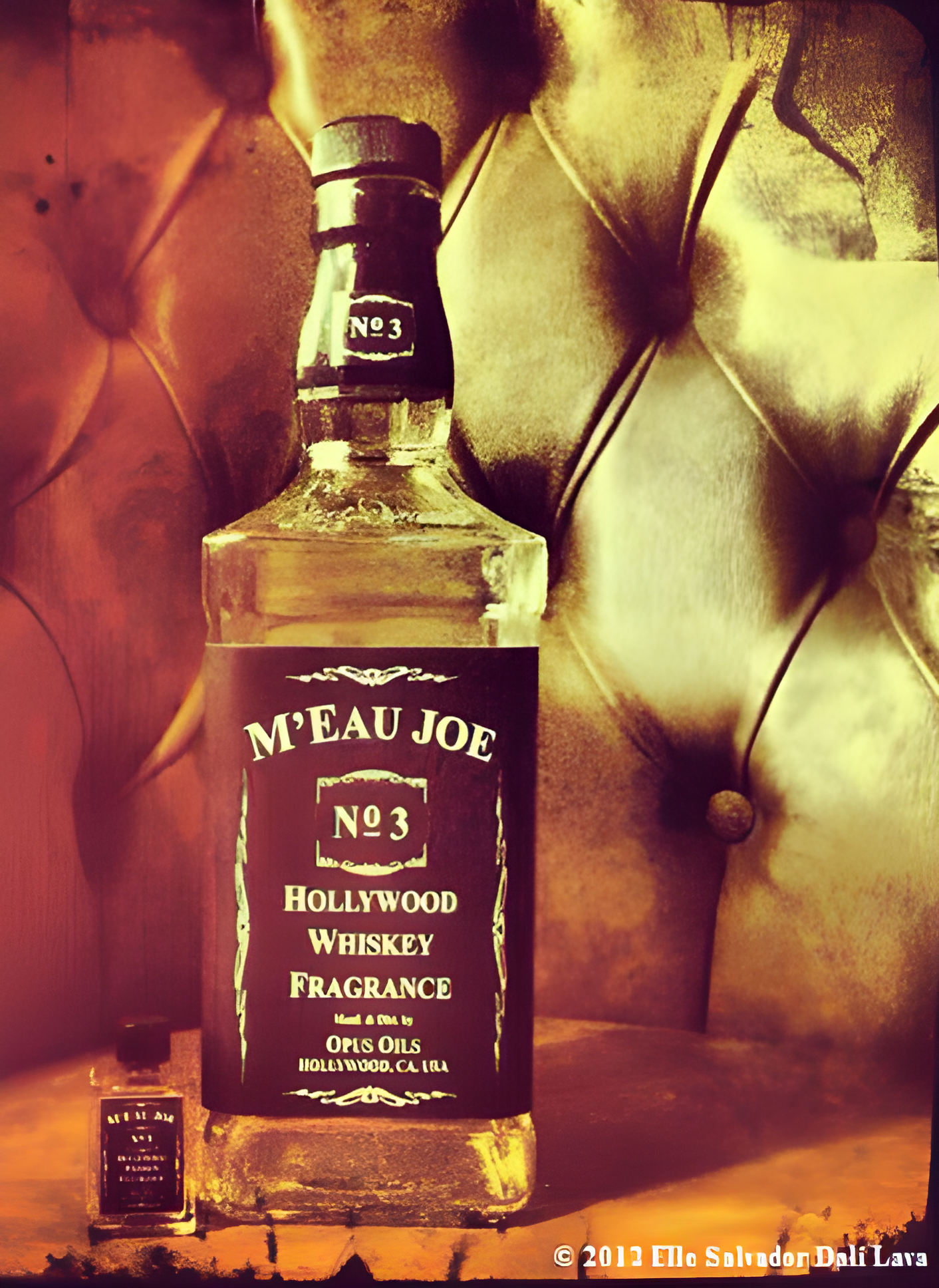 M’Eau Joe No 3 - Hollywood Whiskey Fragrance by Opus Oils perfume bottle