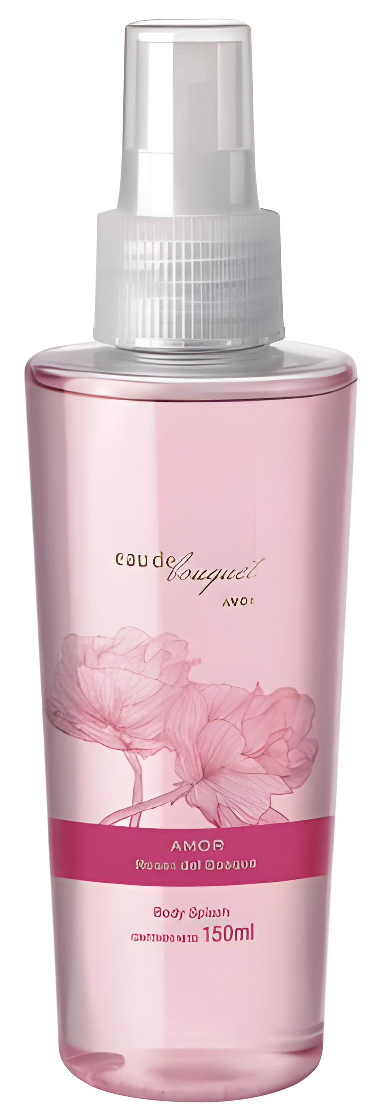 Eau de Bouquet Amor Rosas Del Bosque by Avon perfume bottle