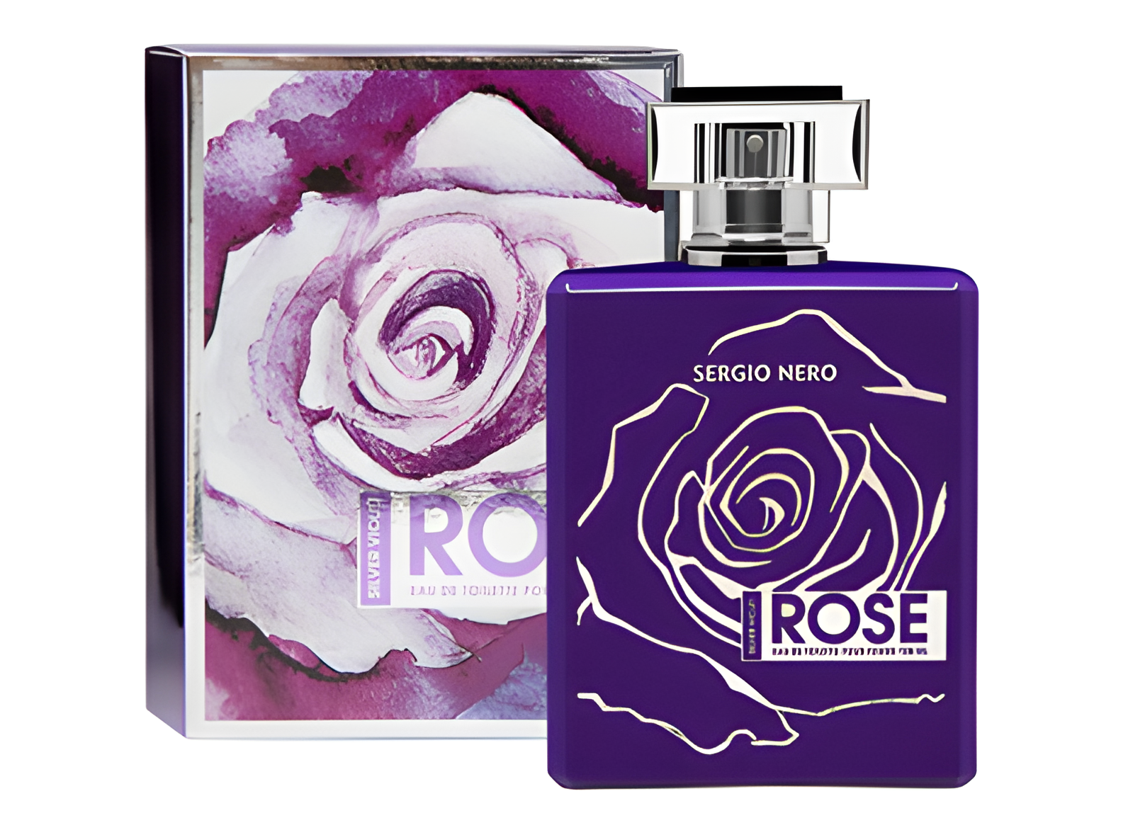 Rose Silver Violette by Sergio Nero perfume bottle