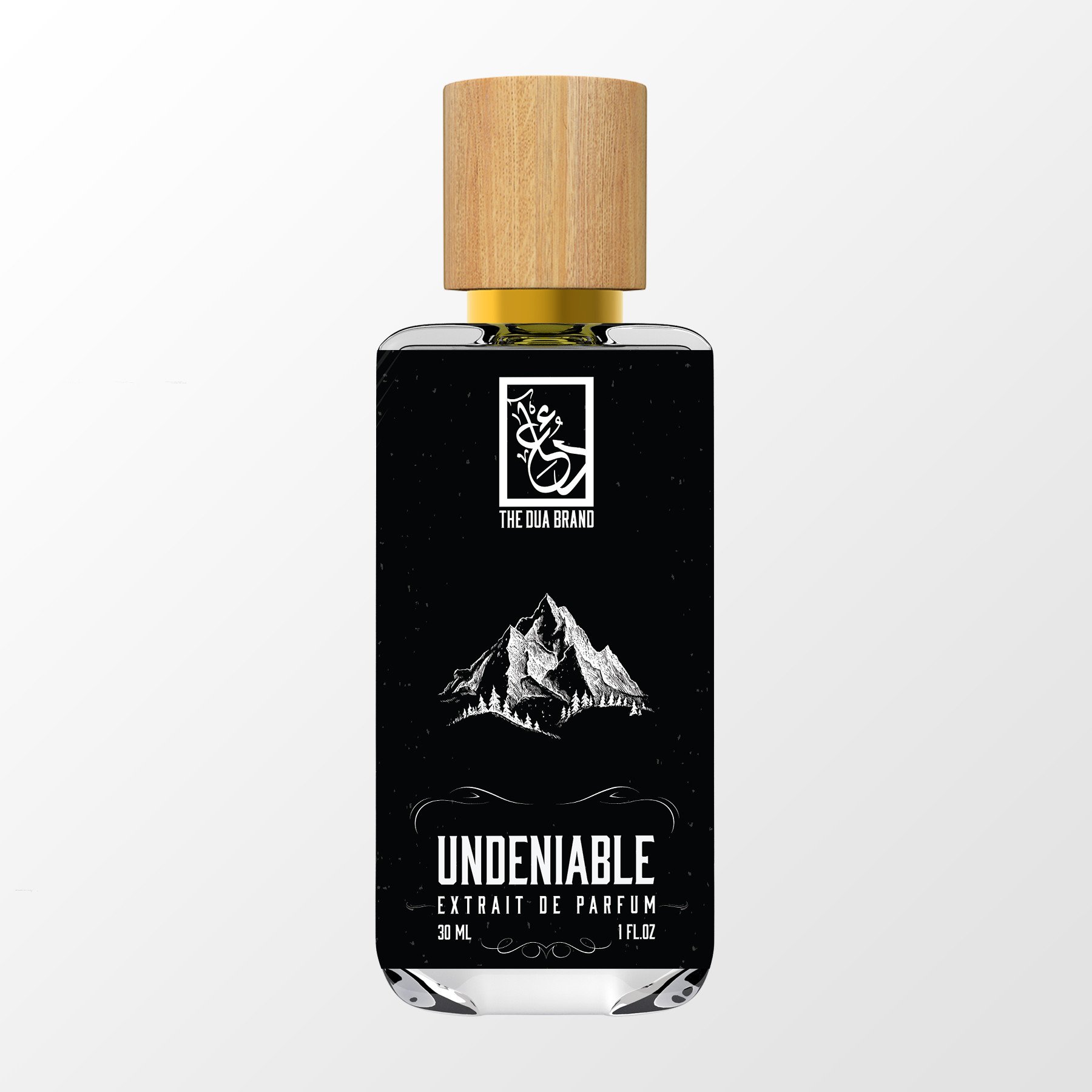 Undeniable by The Dua Brand perfume bottle