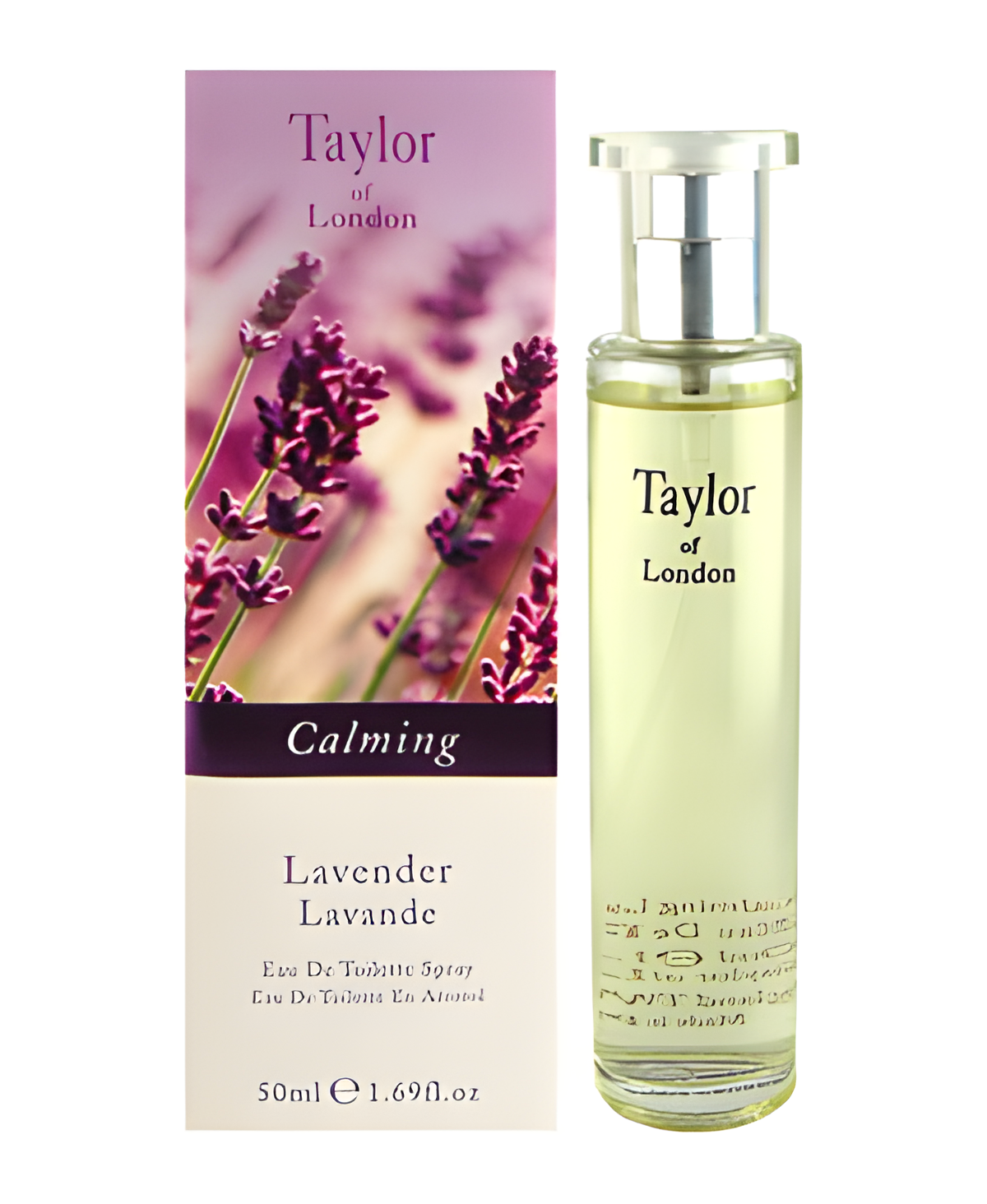 Calming Lavender by Taylor of London perfume bottle