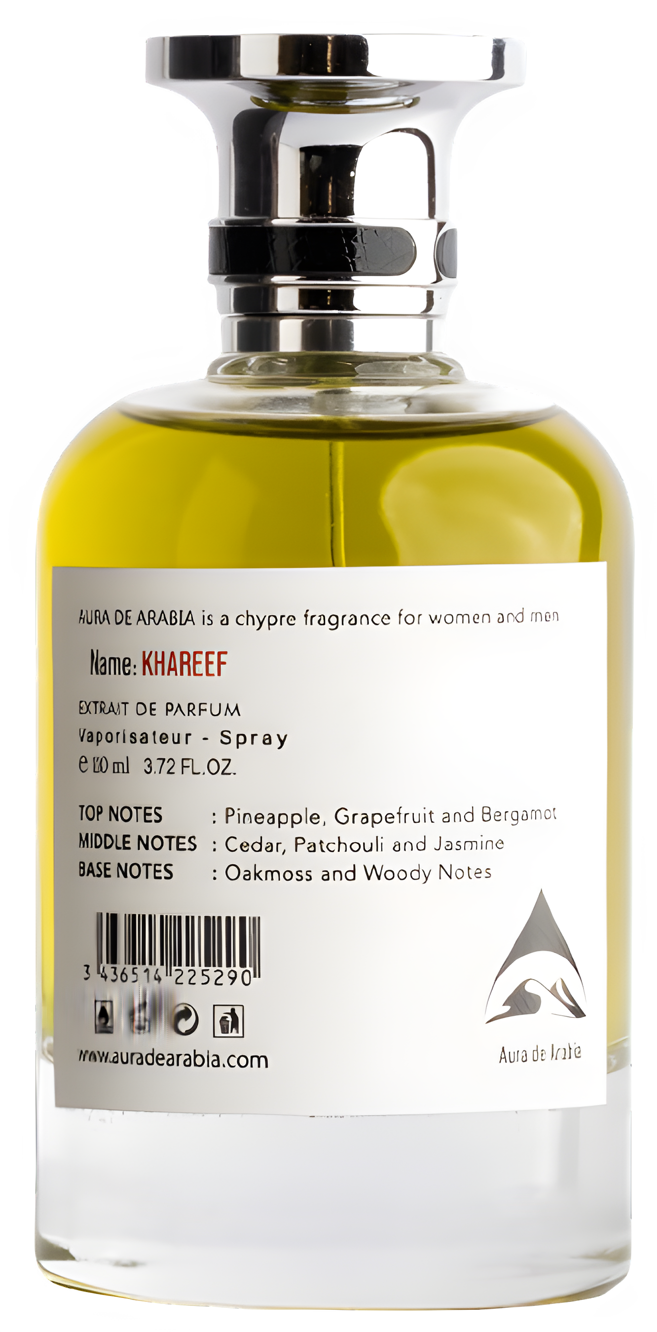 Khareef by Aura de Arabia perfume bottle