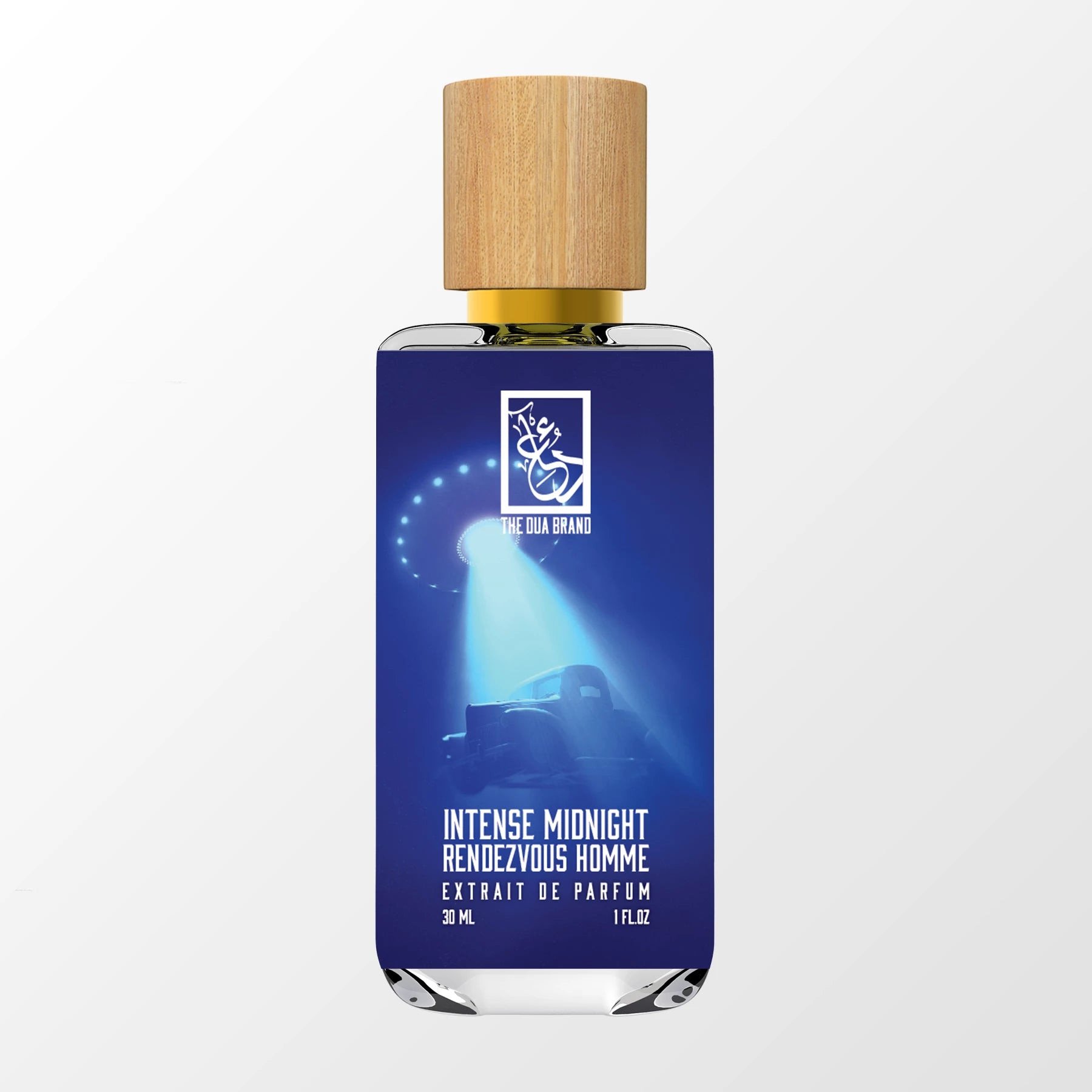 Intense Midnight Rendezvous Homme by The Dua Brand perfume bottle