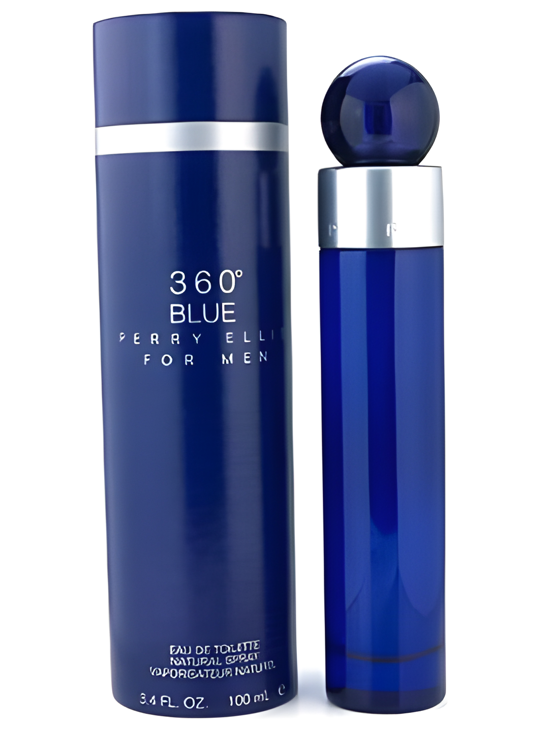 360° Blue for Men by Perry Ellis perfume bottle
