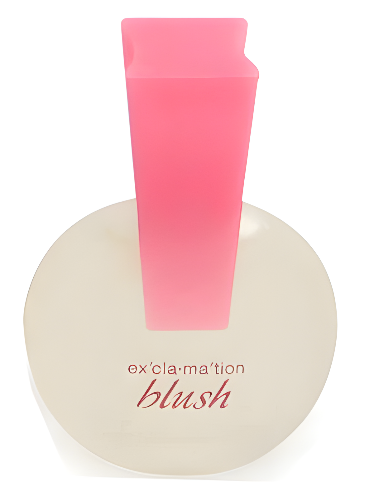 Ex'cla-Ma'tion Blush by Coty perfume bottle