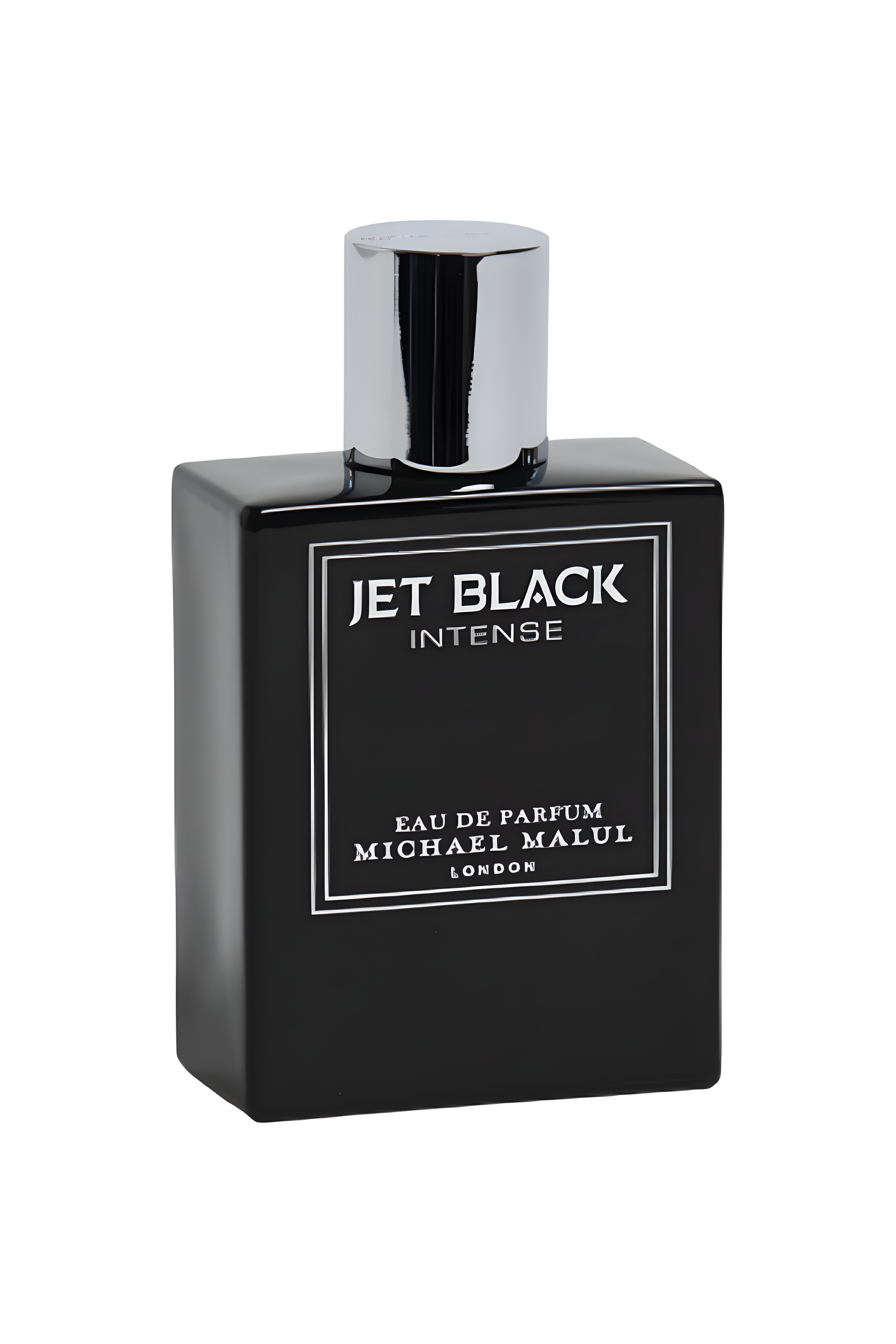 Jet Black Intense by Michael Malul London perfume bottle