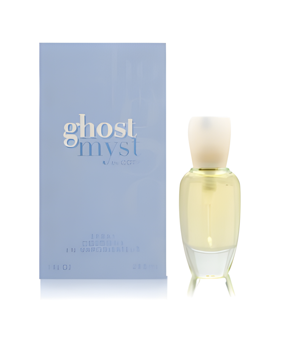 Ghost Myst by Coty perfume bottle