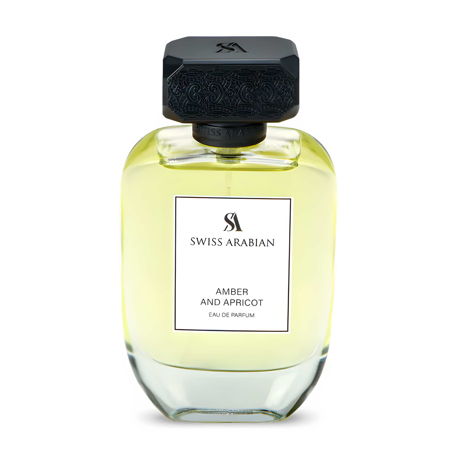 Amber and Apricot by Swiss Arabian perfume bottle