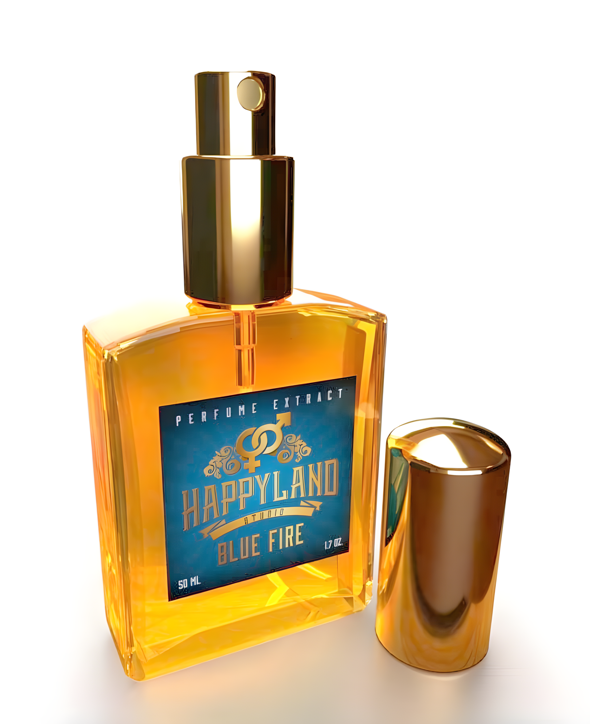Blue Fire by Happyland perfume bottle