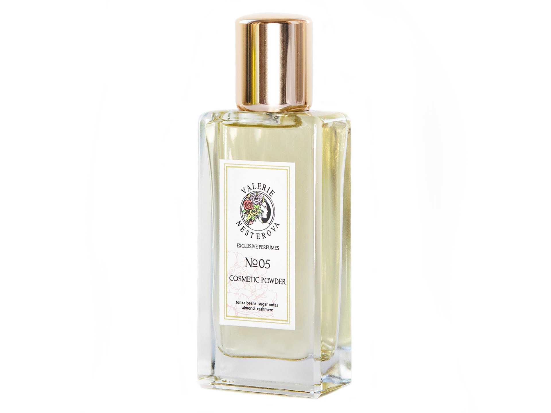 Exclusive №05 - COSMETIC POWDER by Valerie Nesterova Exclusive Perfumes perfume bottle