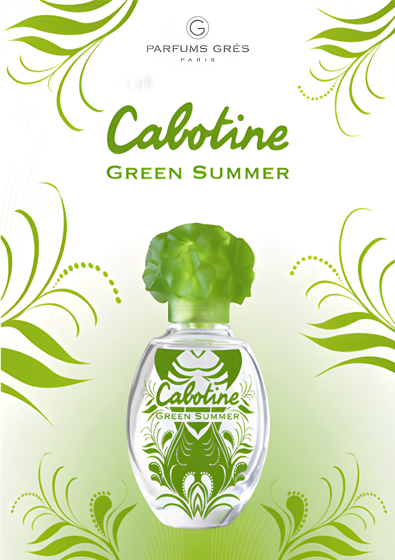 Cabotine Green Summer by Grès perfume bottle