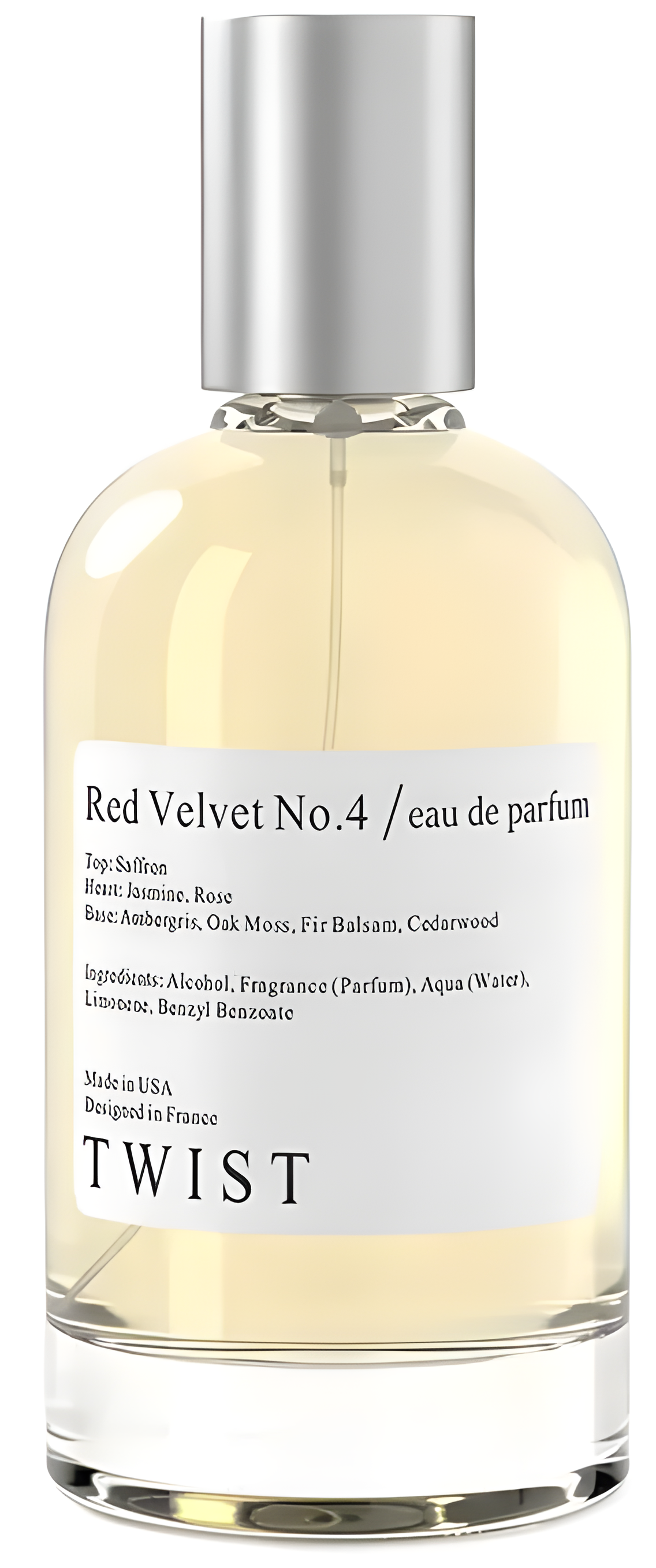 Red Velvet No.4 by Twist perfume bottle