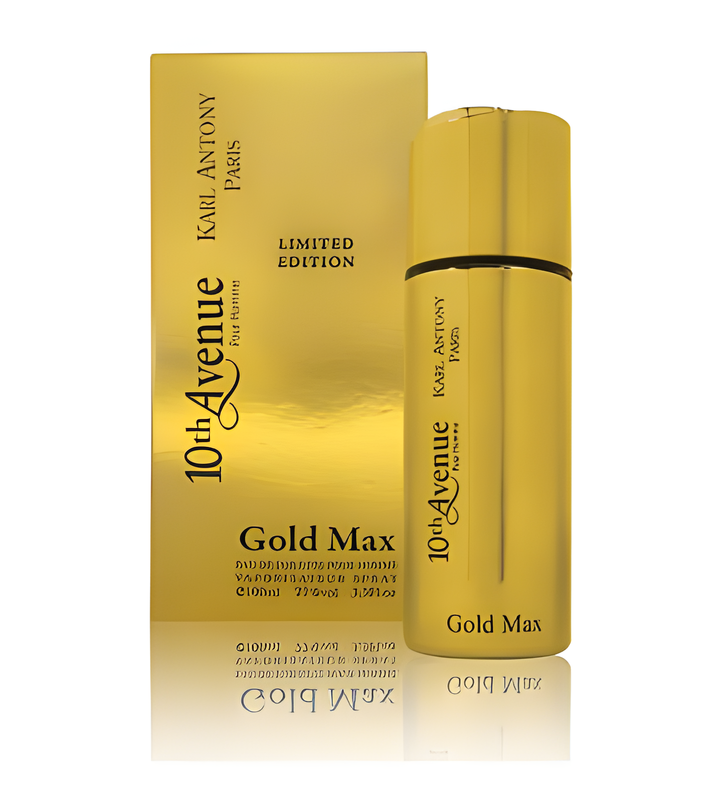 Gold Max by 10th Avenue Karl Antony perfume bottle