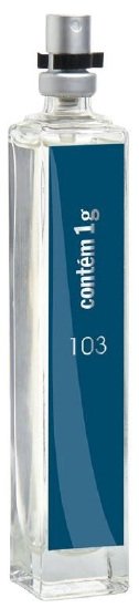 103 by Contém 1g perfume bottle