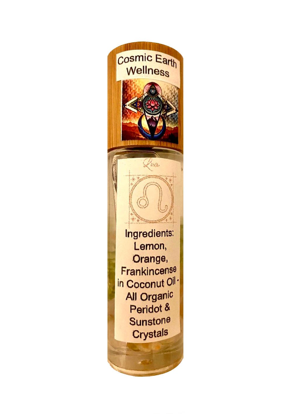 Leo by Cosmic Earth Wellness perfume bottle