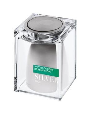 Silver Man by Benetton perfume bottle