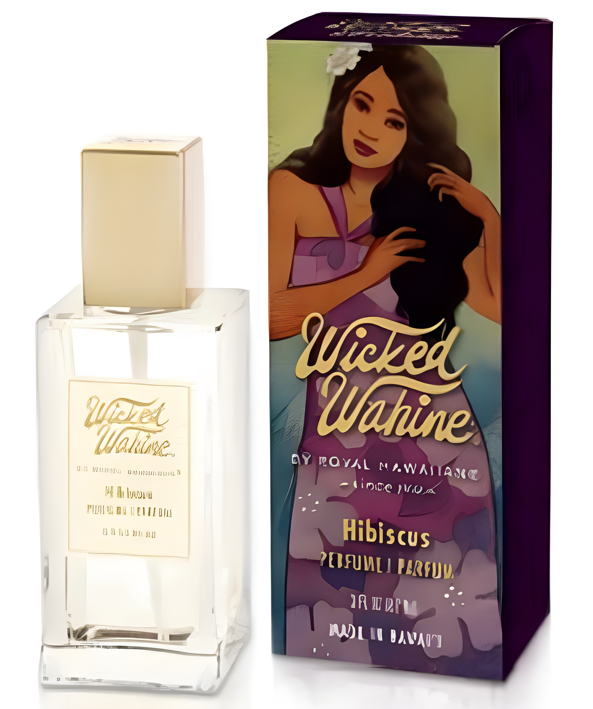 Wicked Wahine Hibiscus by Royal Hawaiian perfume bottle