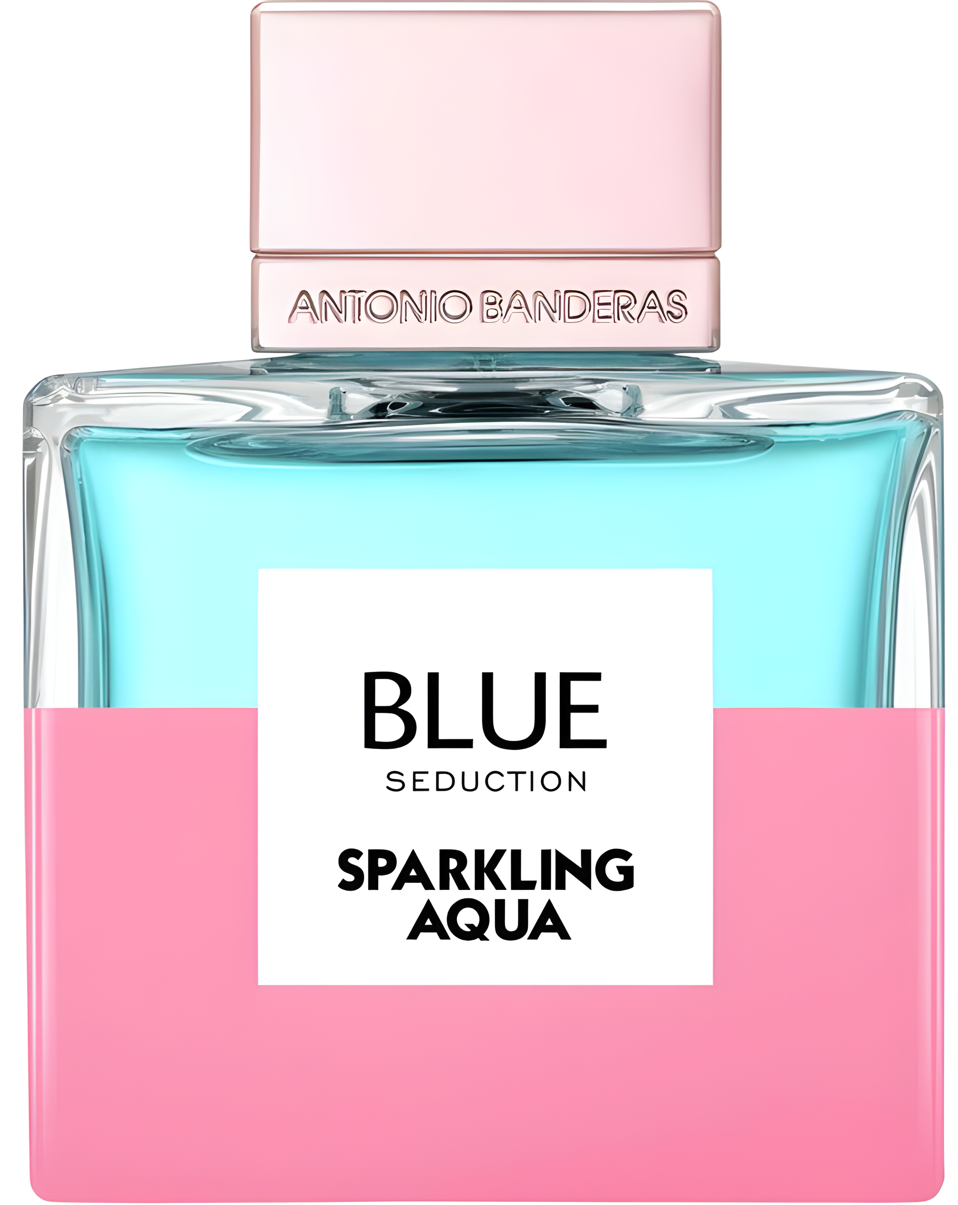 Blue Seduction Sparkling Aqua by Antonio Banderas perfume bottle
