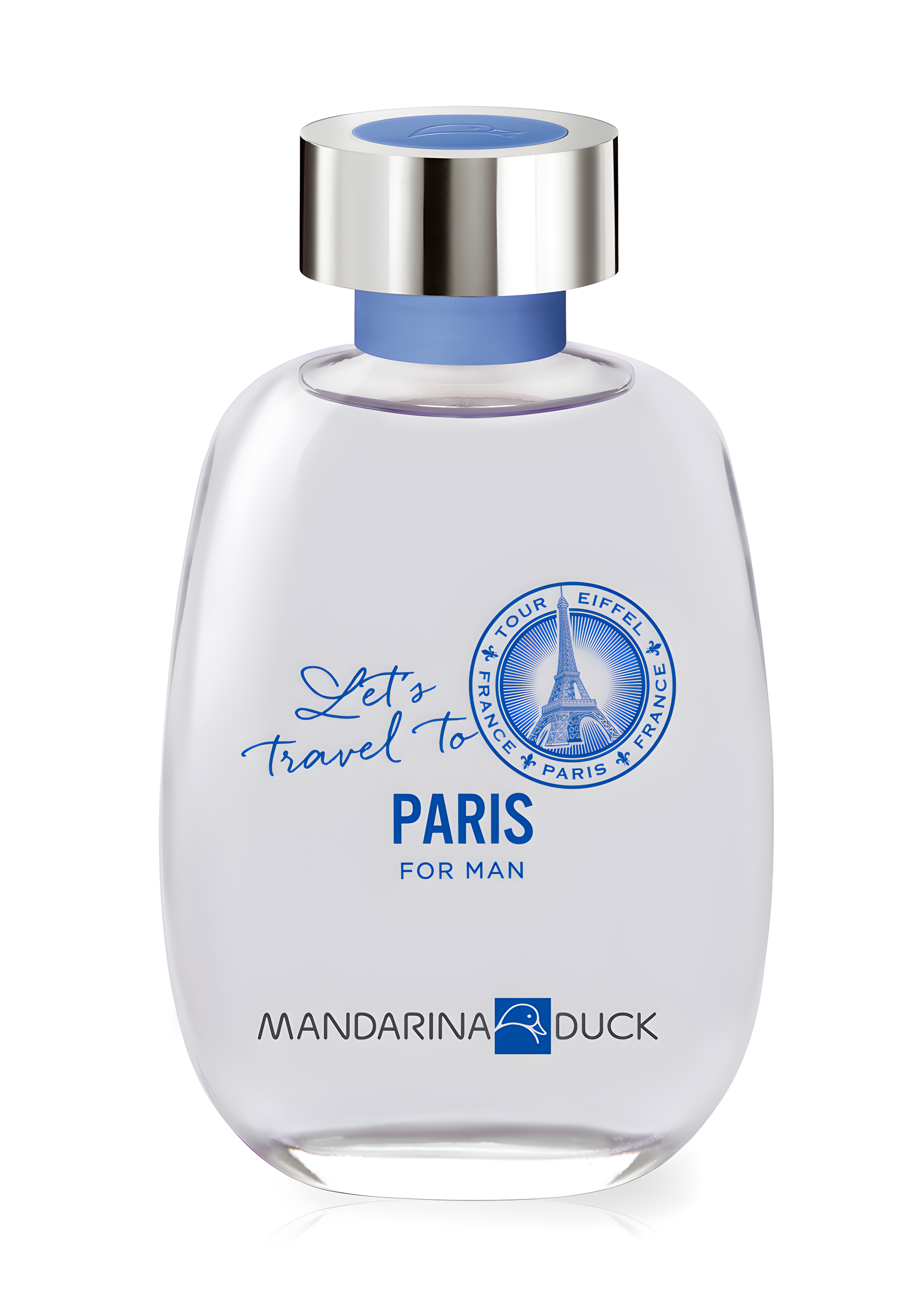 Let's Travel to Paris for Men by Mandarina Duck perfume bottle