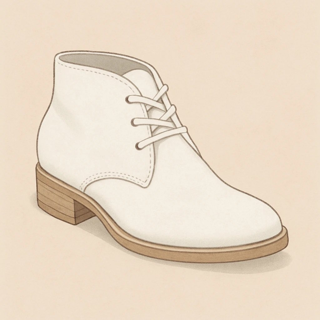 Picture of White Suede note